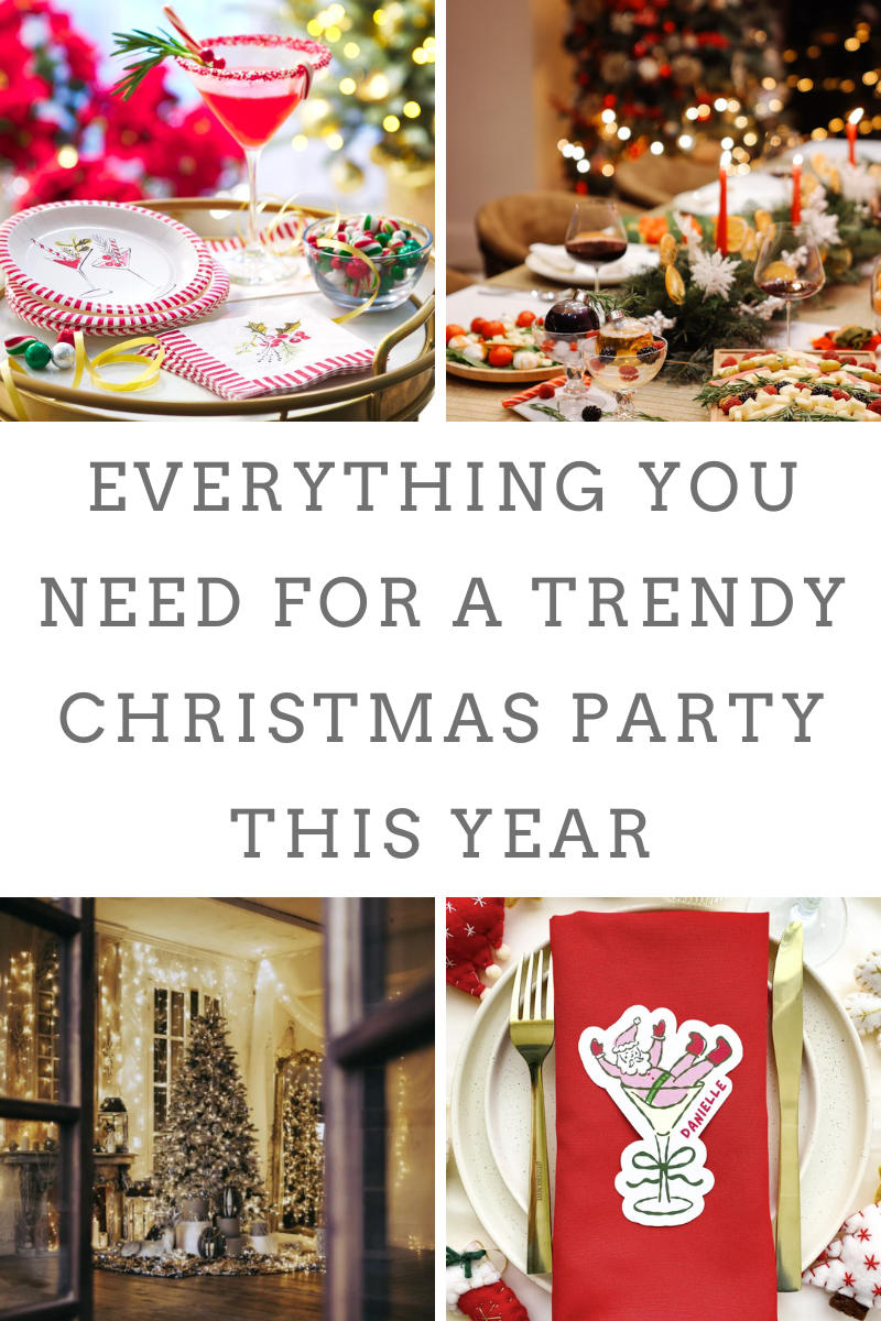Everything You Need for a Trendy Christmas Party This Year
