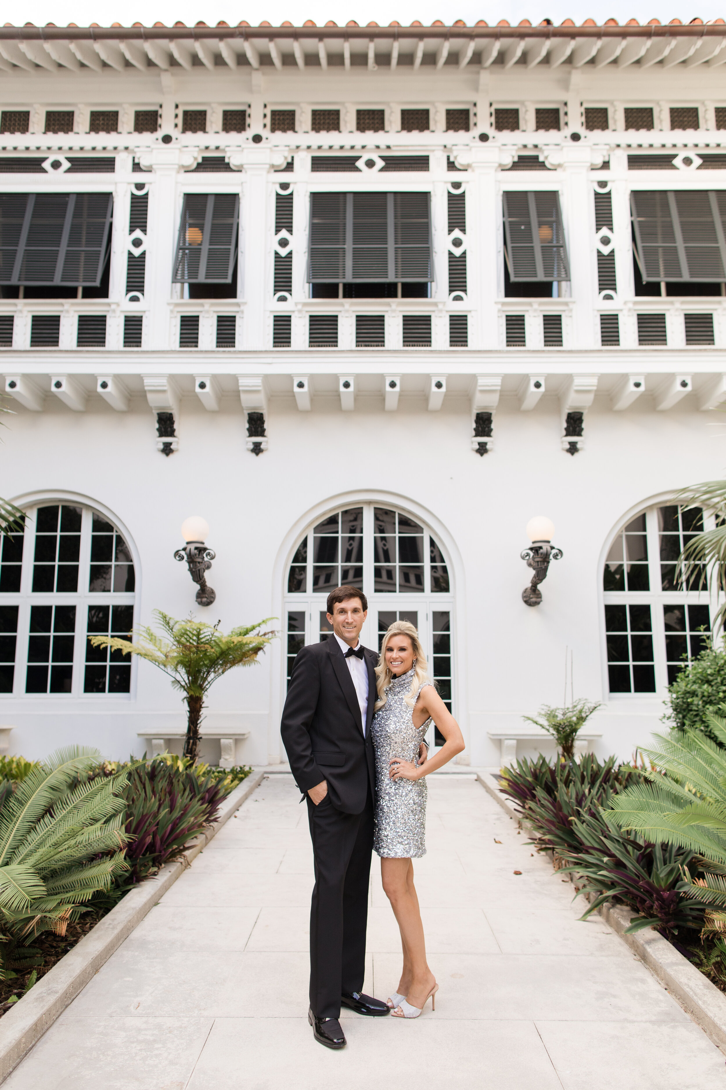 Brittany & Justin | Elegant Palm Beach Engagement 