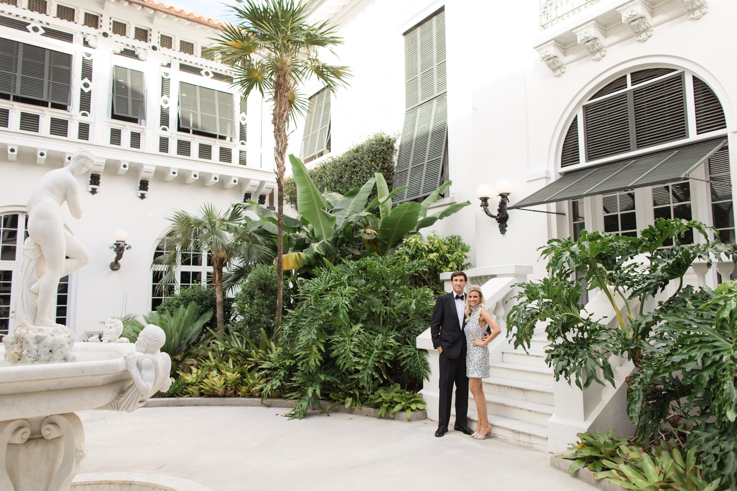 Brittany & Justin | Elegant Palm Beach Engagement 
