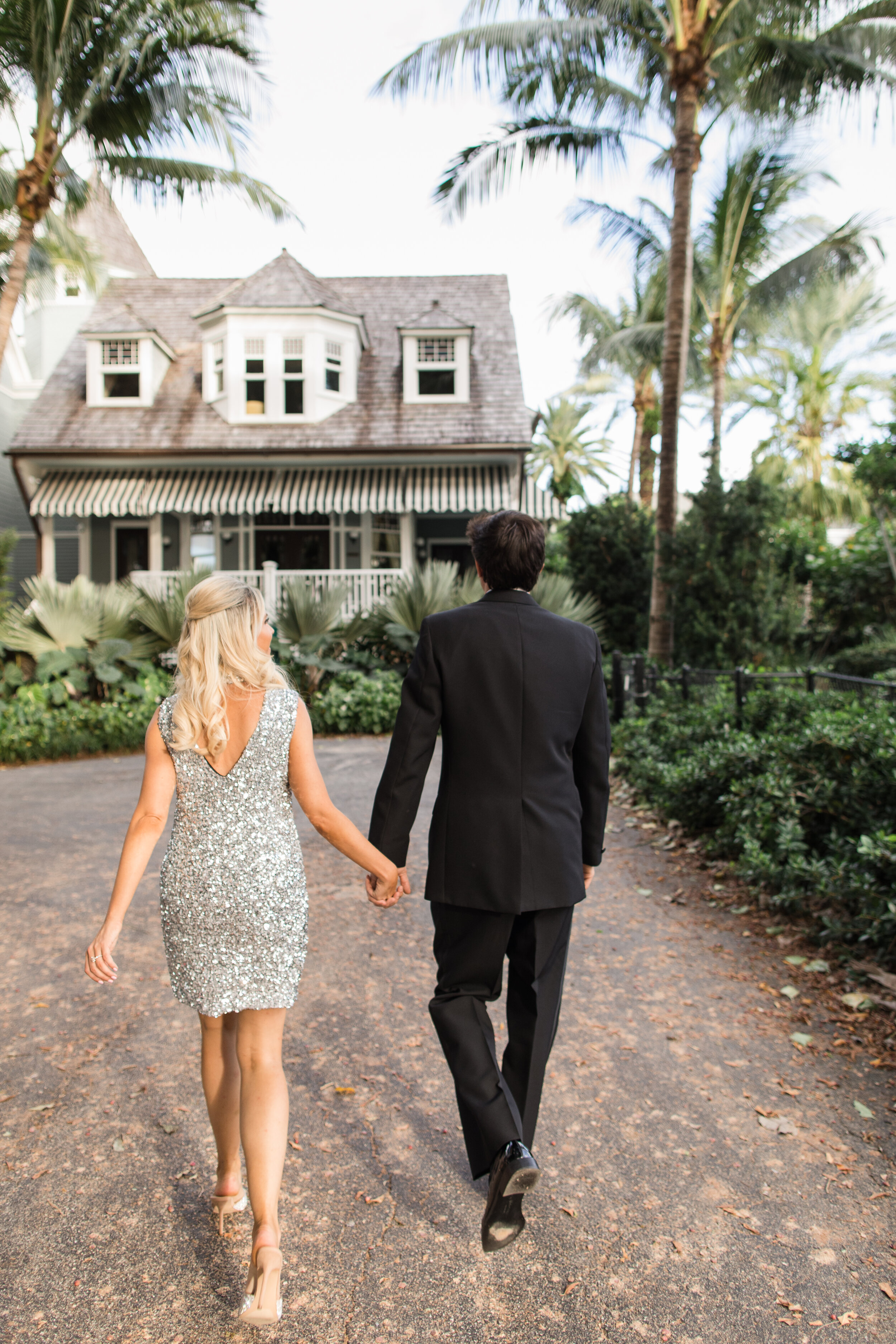 Brittany & Justin | Elegant Palm Beach Engagement 