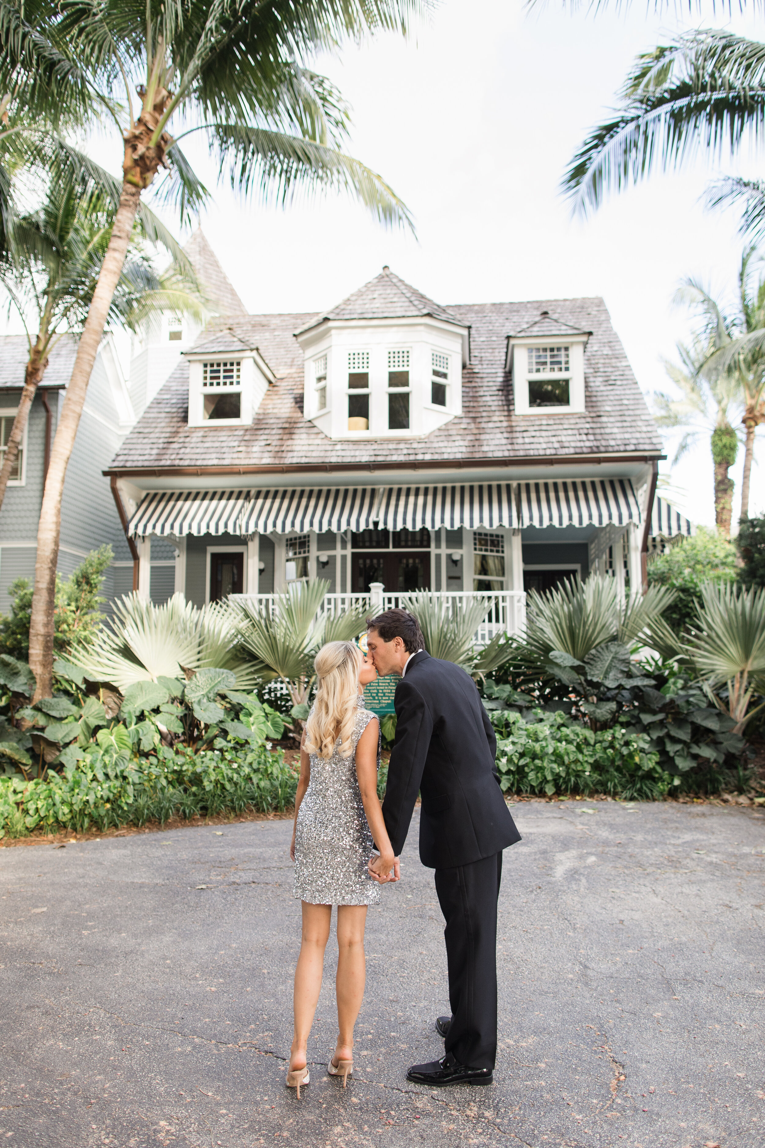 Brittany & Justin | Elegant Palm Beach Engagement 