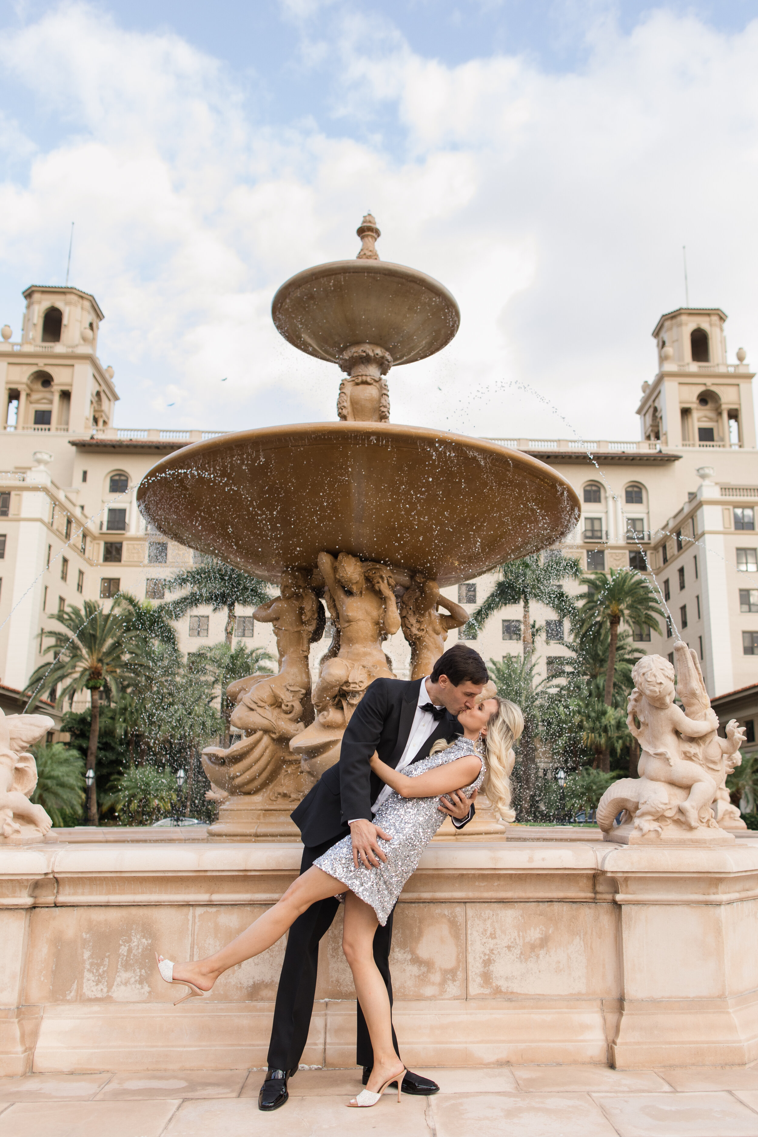 Brittany & Justin | Elegant Palm Beach Engagement 