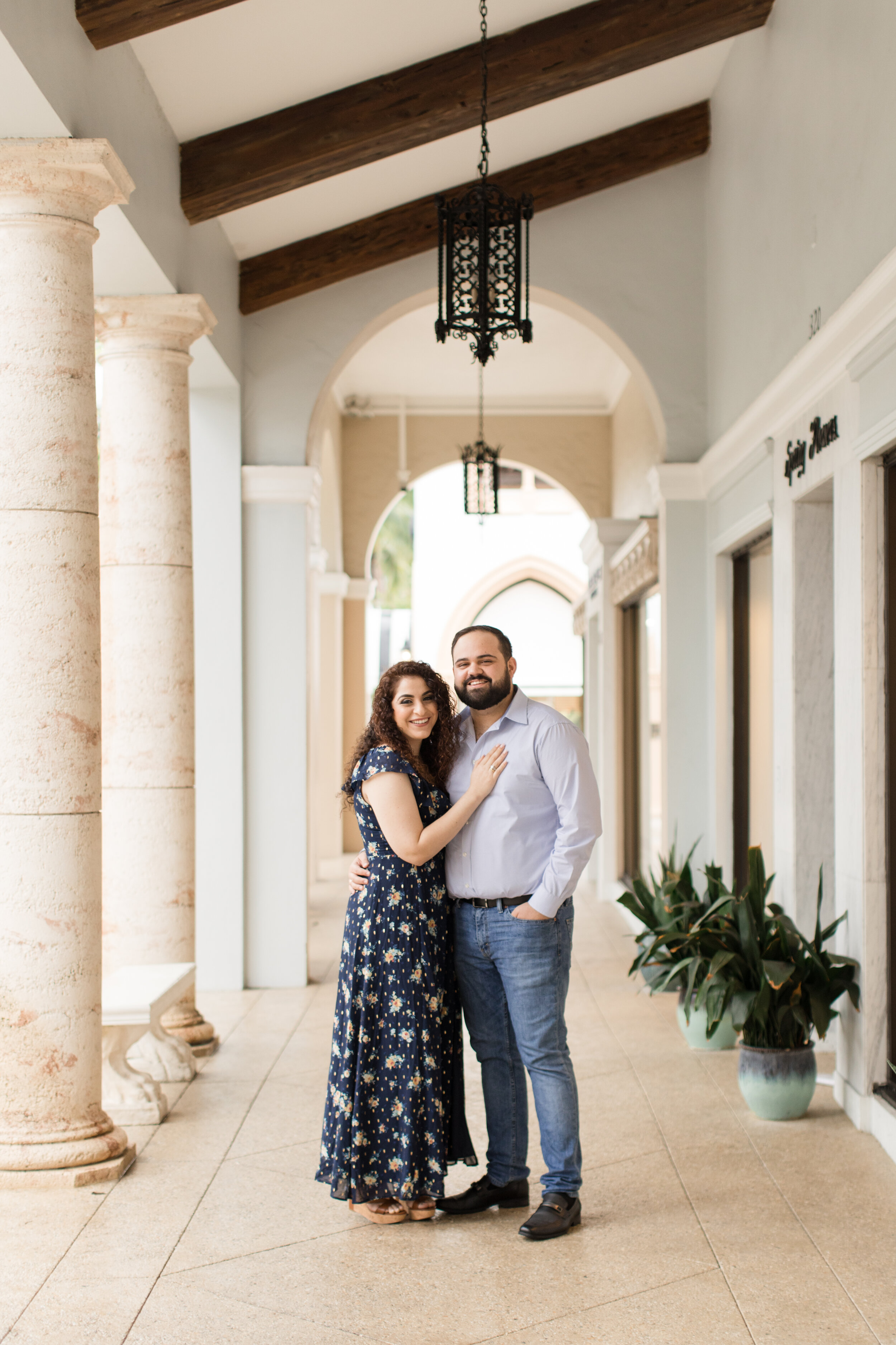 Alex & Joanna | Worth Avenue Engagement