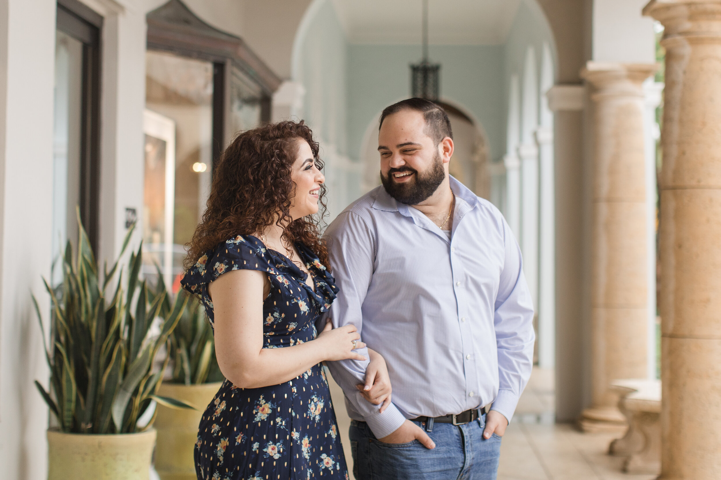 Alex & Joanna | Worth Avenue Engagement