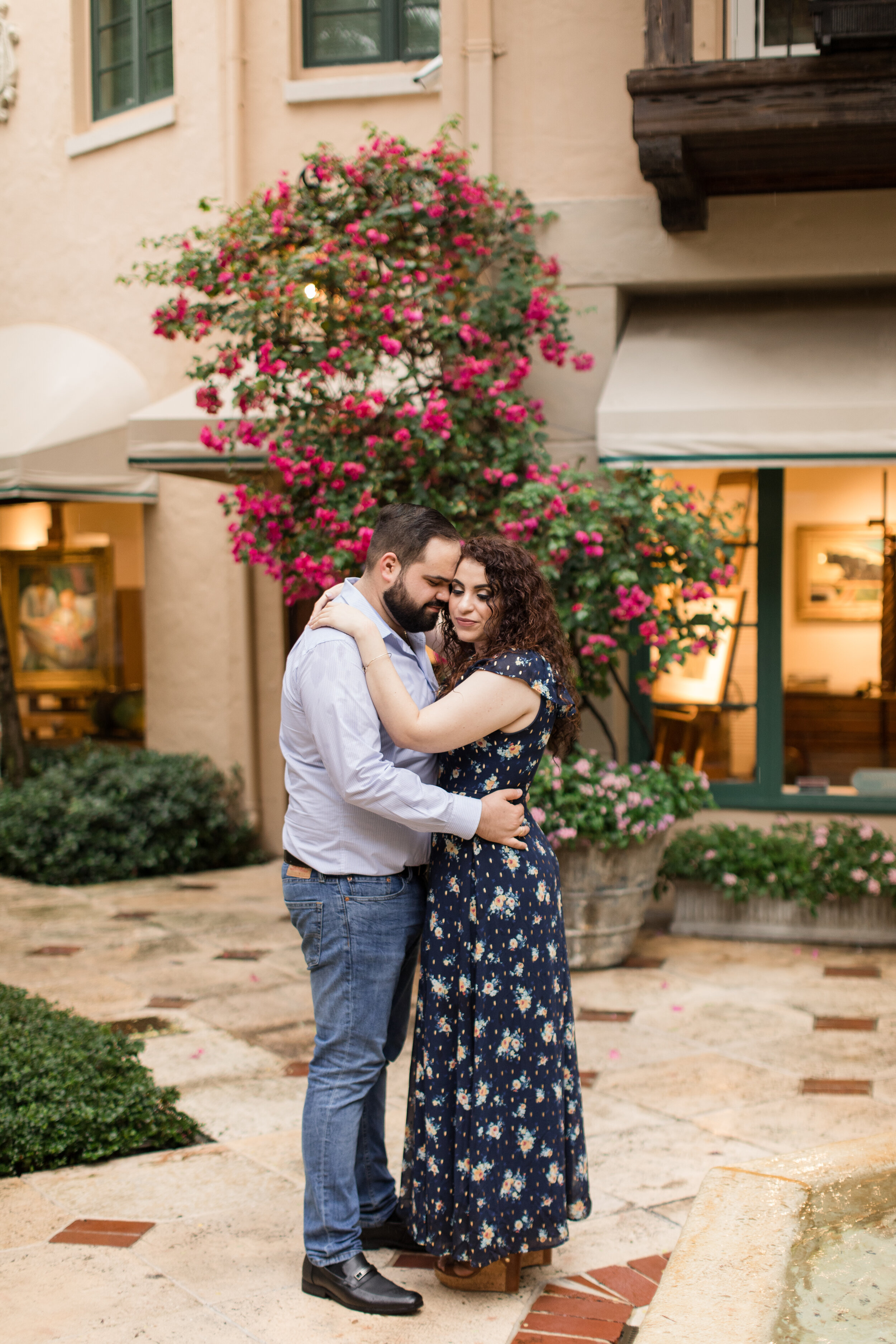 Alex & Joanna | Worth Avenue Engagement