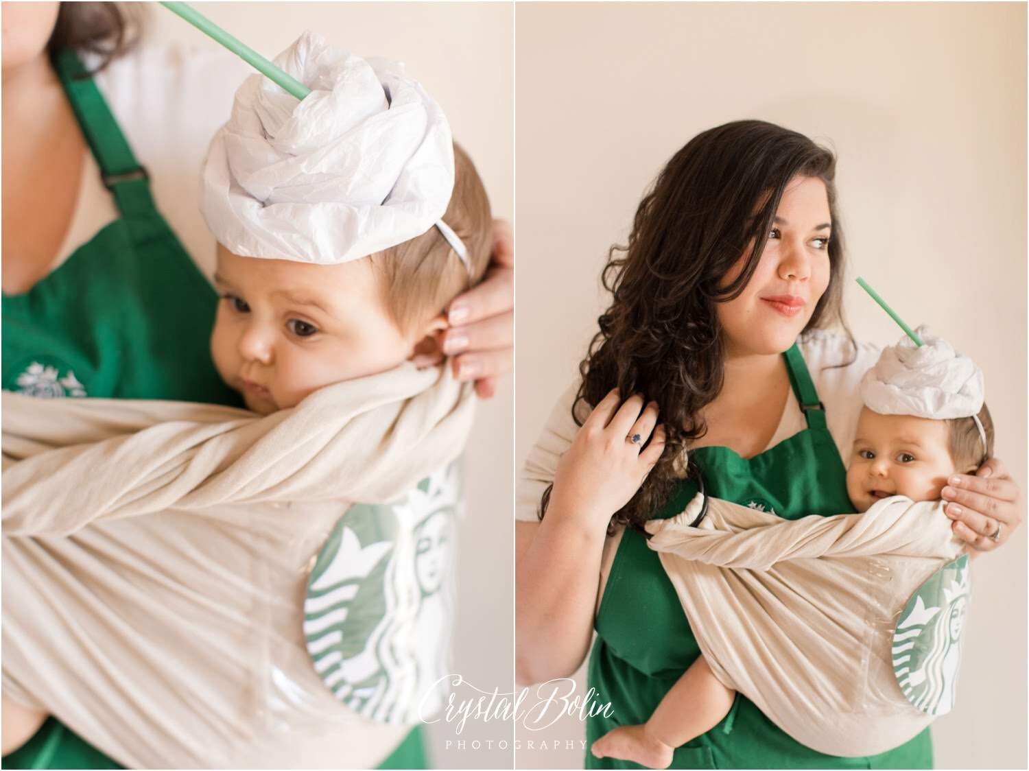 Starbucks Costume 7 Months