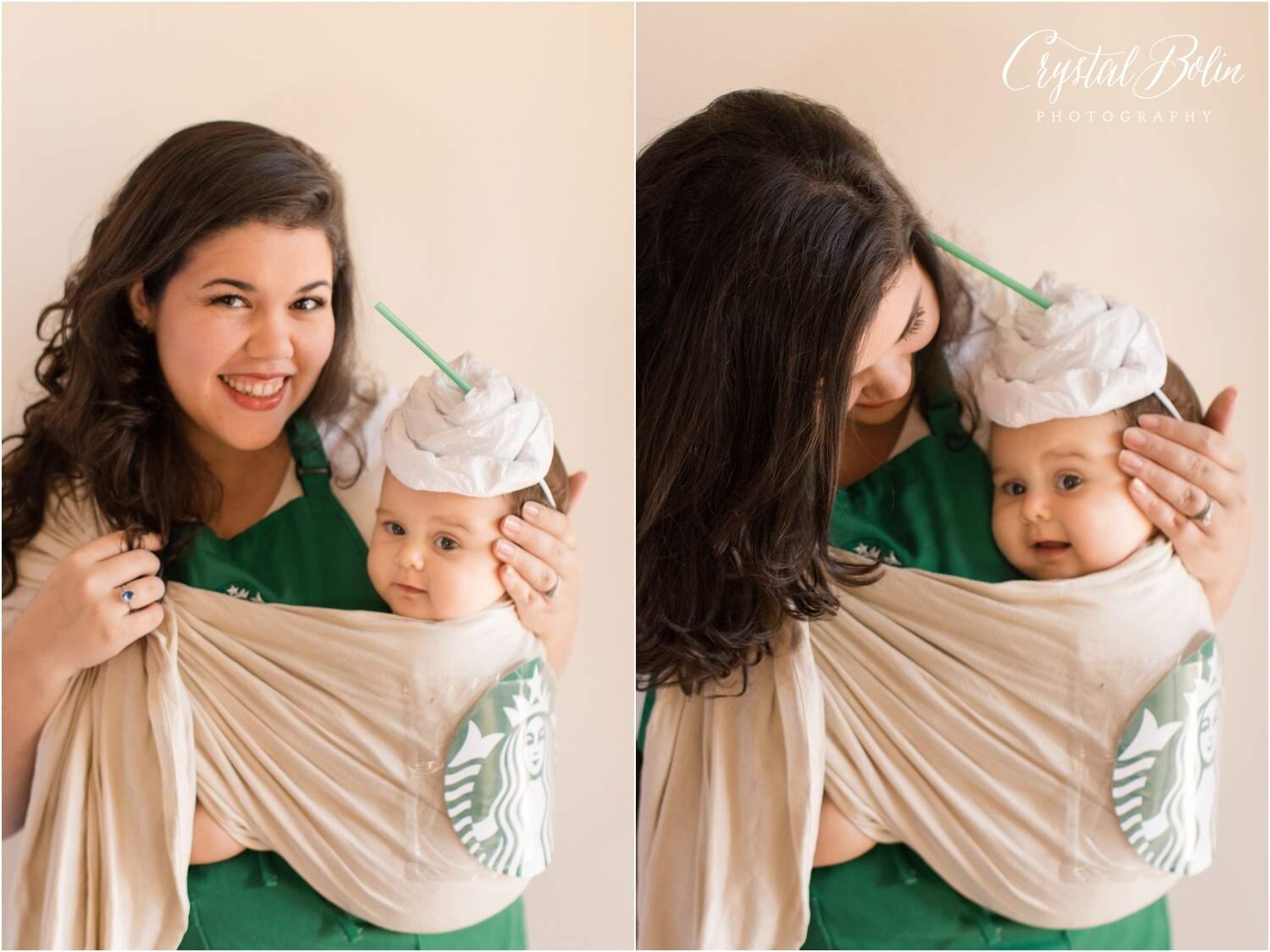 Starbucks Costume 7 Months