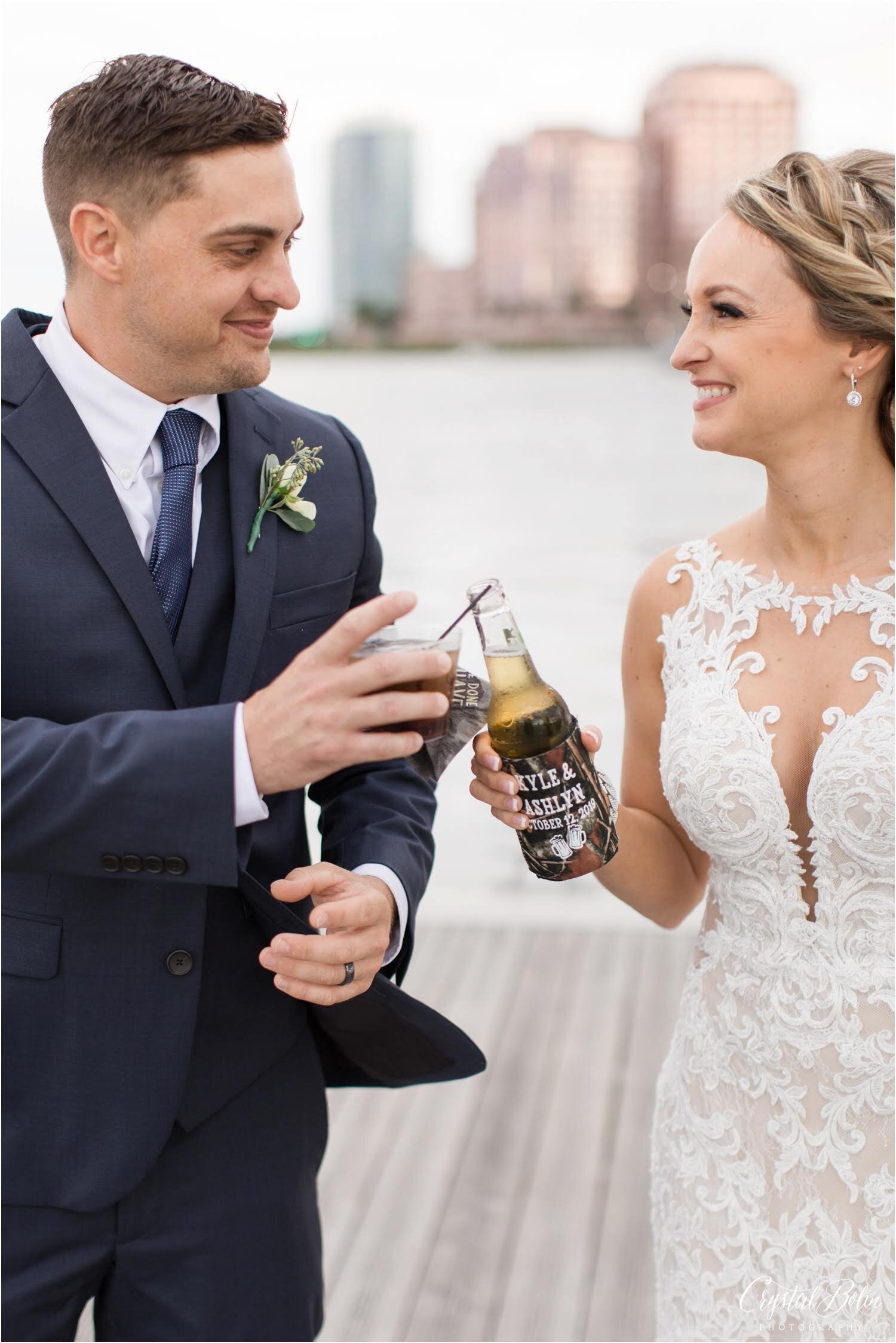 Elegant Tropical Wedding at the West Palm Beach Lake Pavilion 