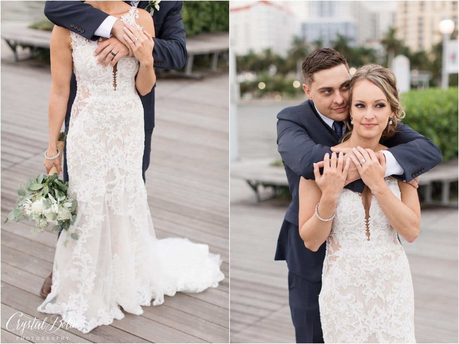 Elegant Tropical Wedding at the West Palm Beach Lake Pavilion 