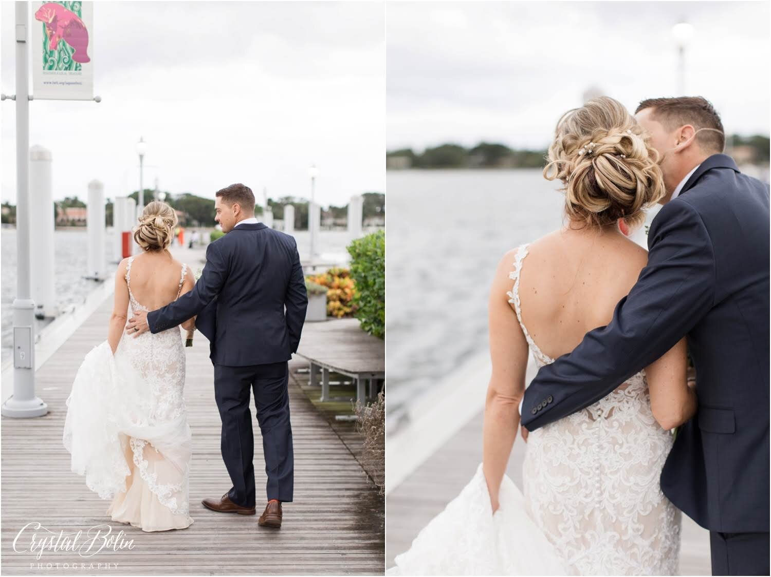 Elegant Tropical Wedding at the West Palm Beach Lake Pavilion 