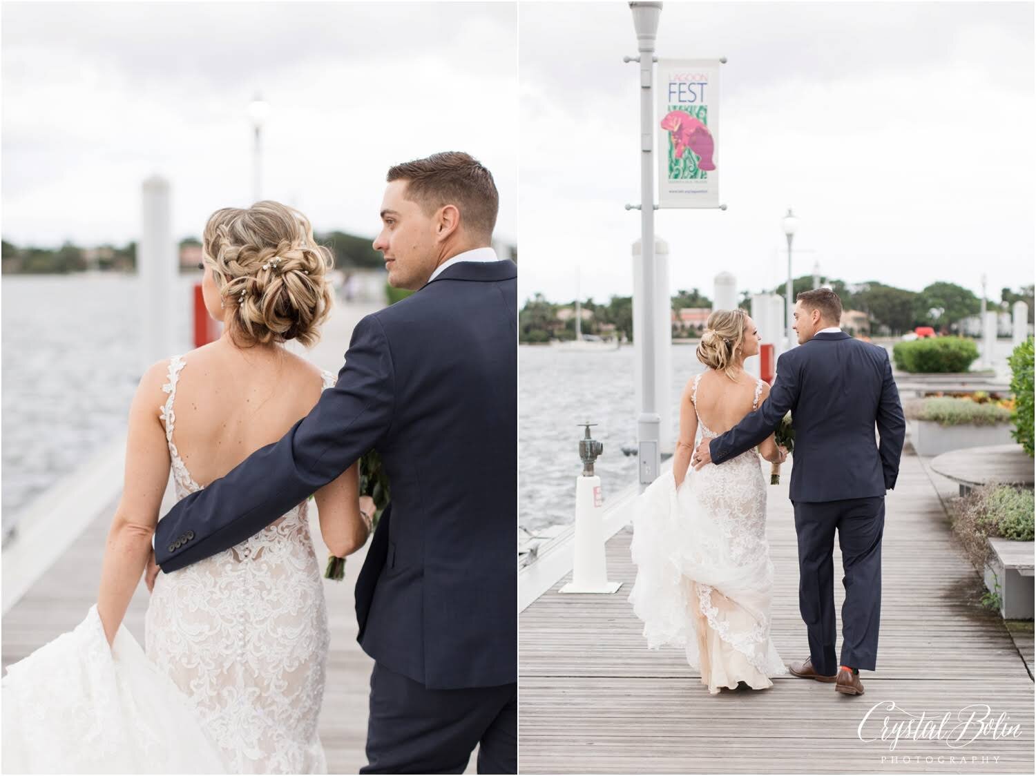 Elegant Tropical Wedding at the West Palm Beach Lake Pavilion 