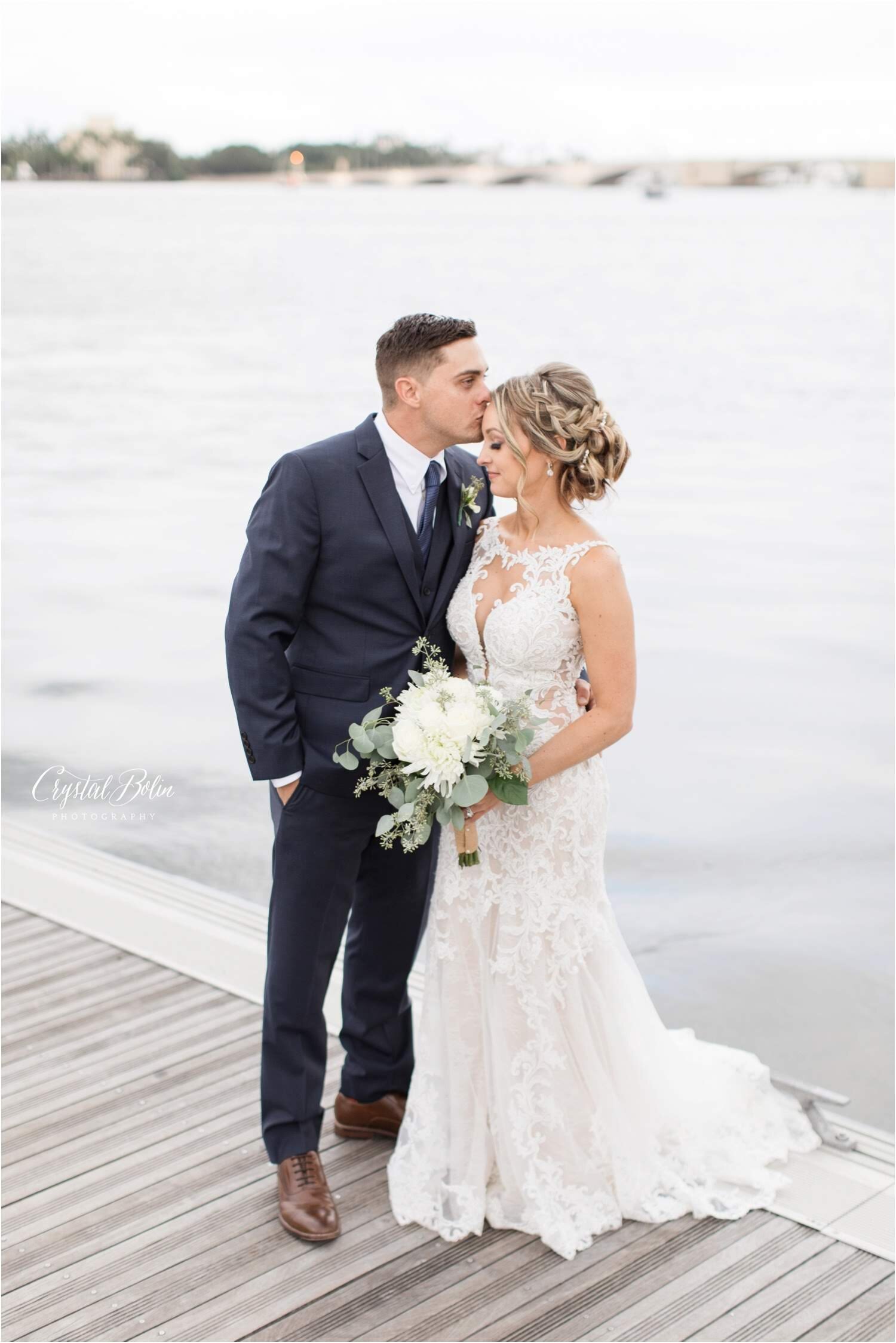 Elegant Tropical Wedding at the West Palm Beach Lake Pavilion 