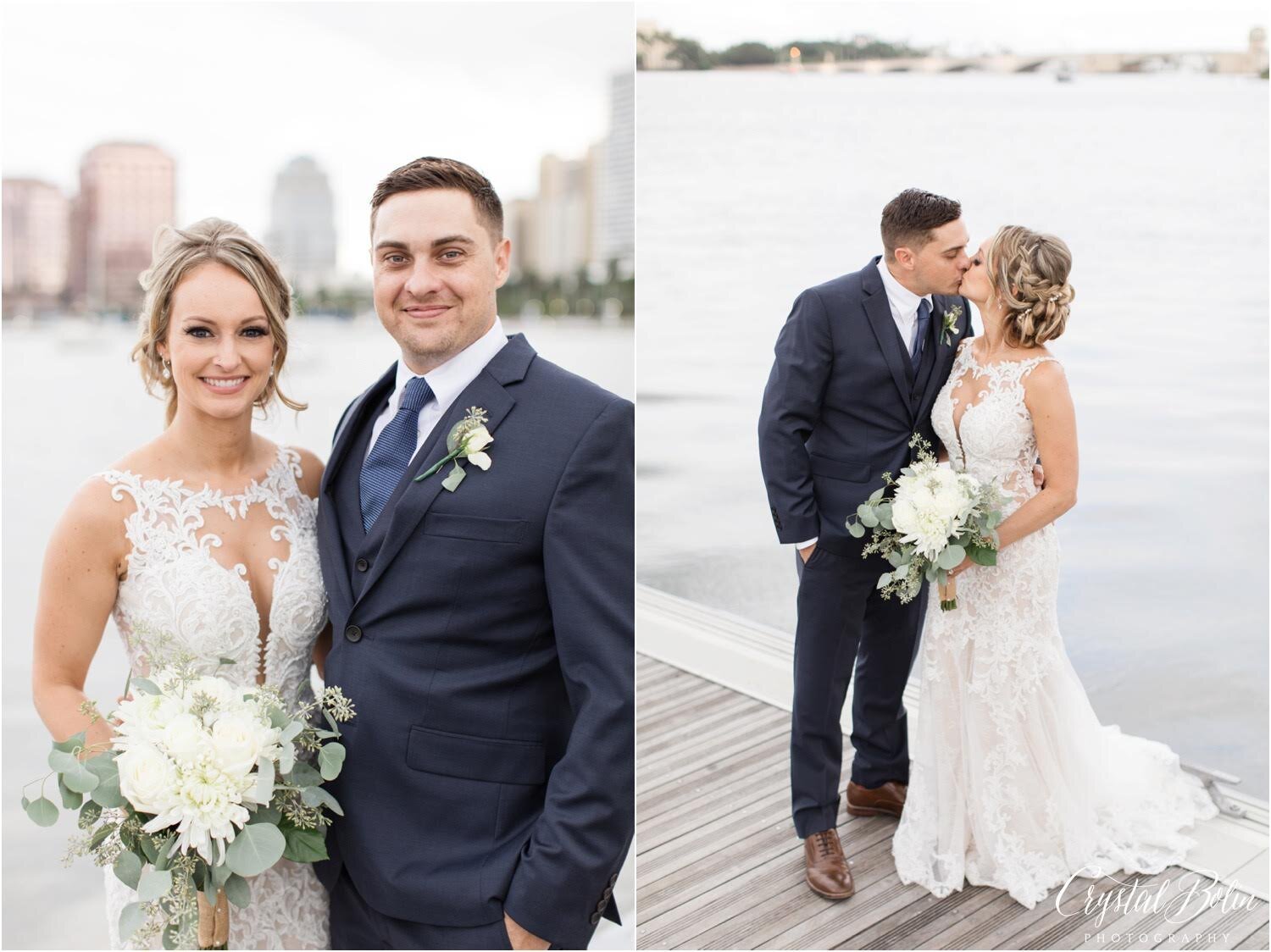 Elegant Tropical Wedding at the West Palm Beach Lake Pavilion 