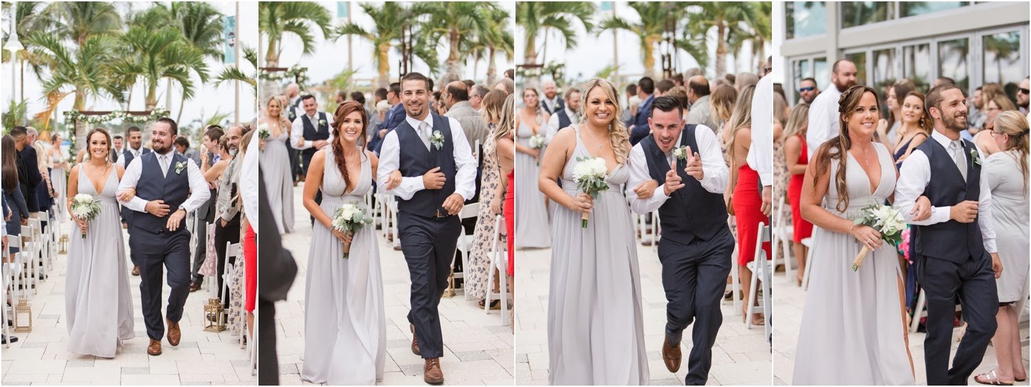 Elegant Tropical Wedding at the West Palm Beach Lake Pavilion 