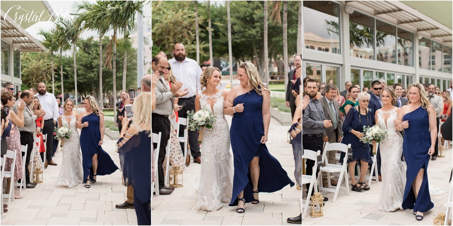 Elegant Tropical Wedding at the West Palm Beach Lake Pavilion 