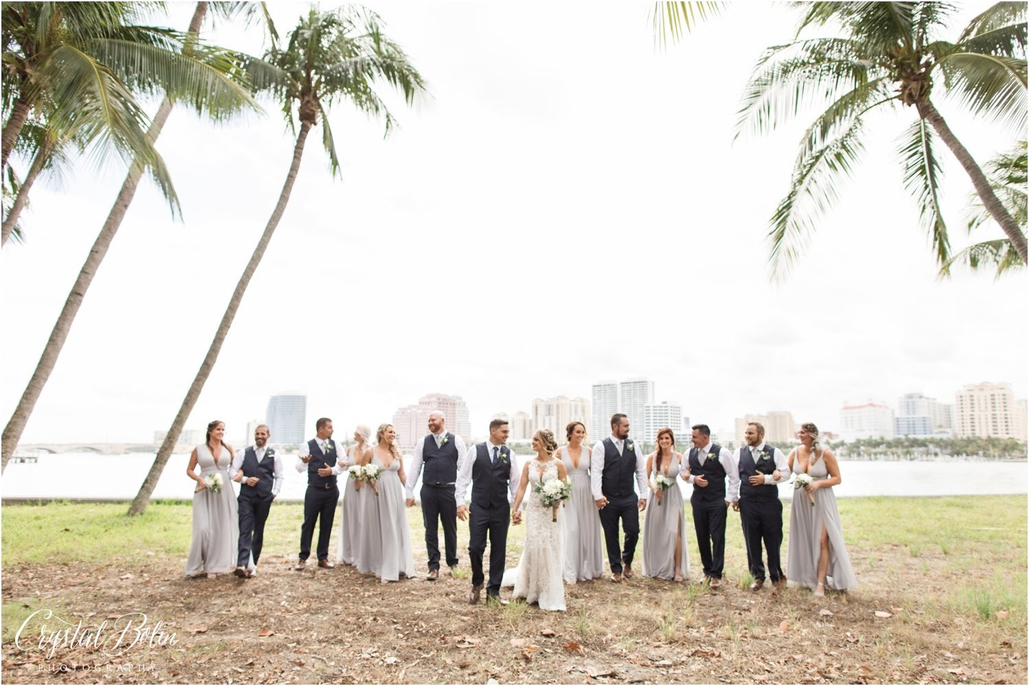 Elegant Tropical Wedding at the West Palm Beach Lake Pavilion 