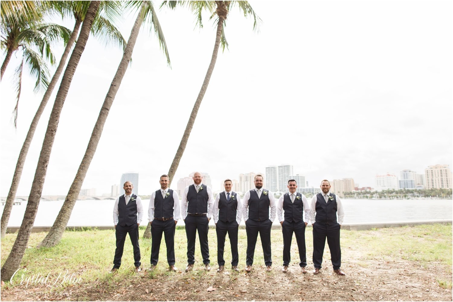 Elegant Tropical Wedding at the West Palm Beach Lake Pavilion 