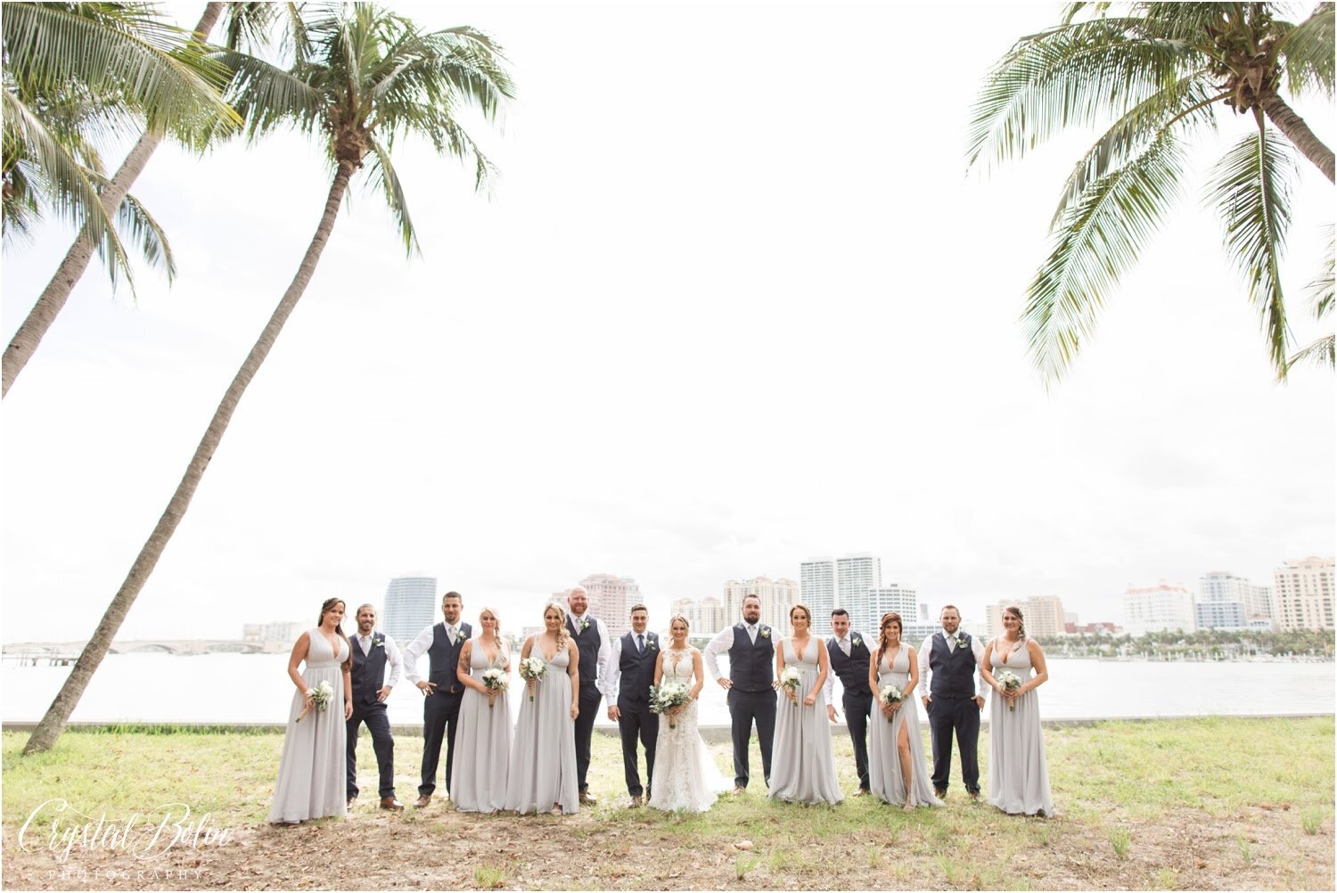 Elegant Tropical Wedding at the West Palm Beach Lake Pavilion 