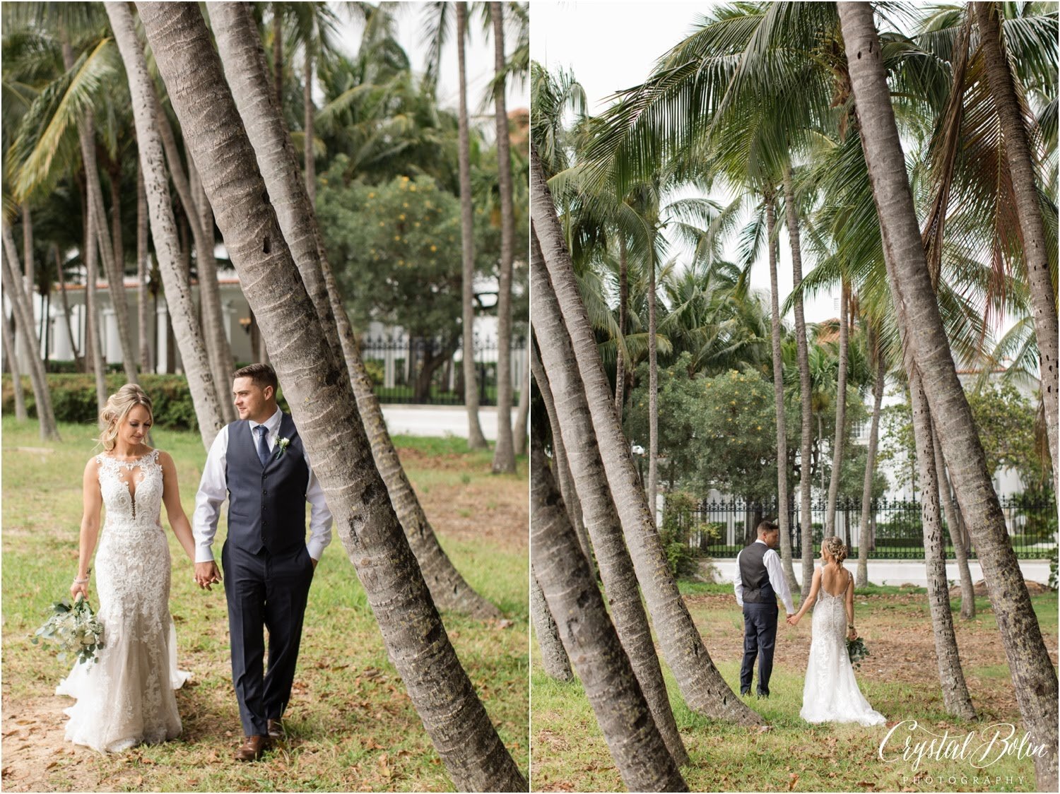 Elegant Tropical Wedding at the West Palm Beach Lake Pavilion 