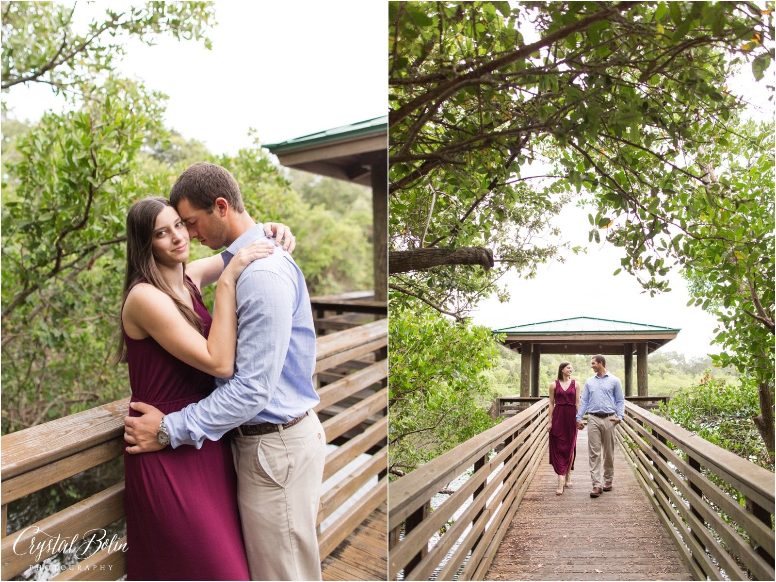 Marissa & Calvin's Engagement at Frenchman's Forest in Palm Beac