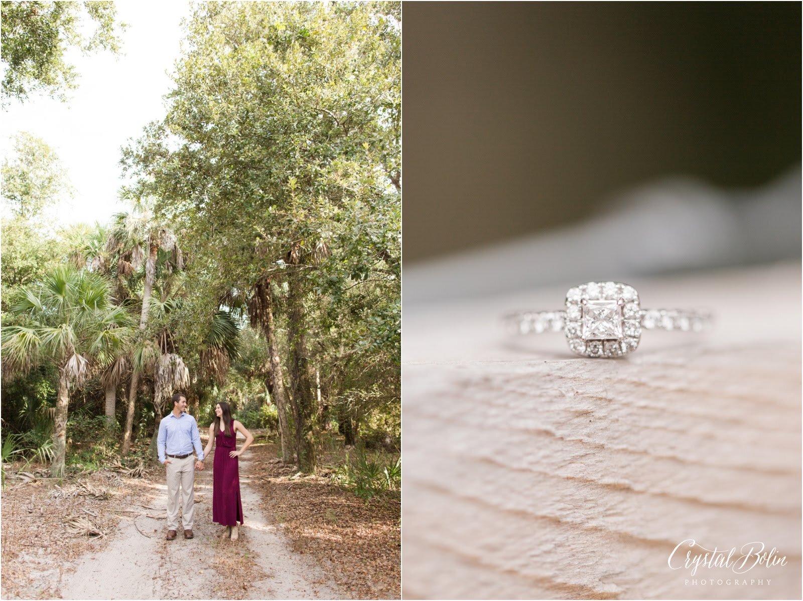 Marissa & Calvin's Engagement at Frenchman's Forest in Palm Beac