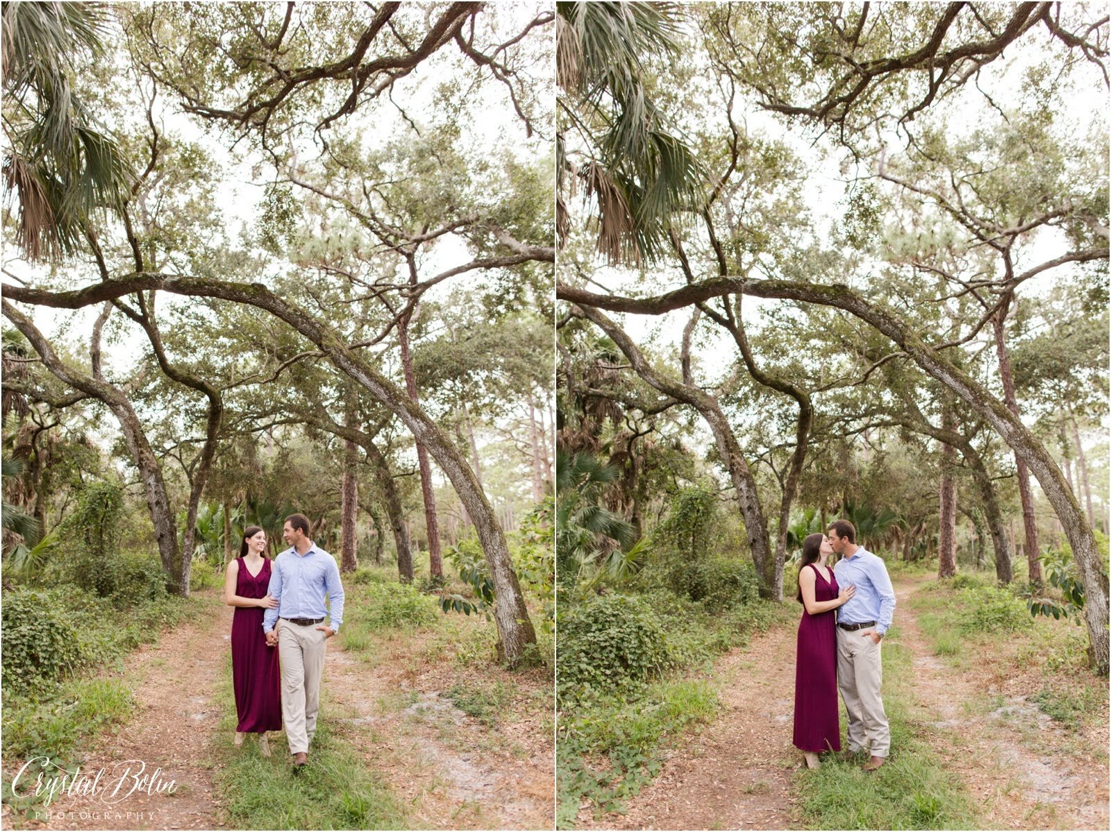 Marissa & Calvin's Engagement at Frenchman's Forest in Palm Beac