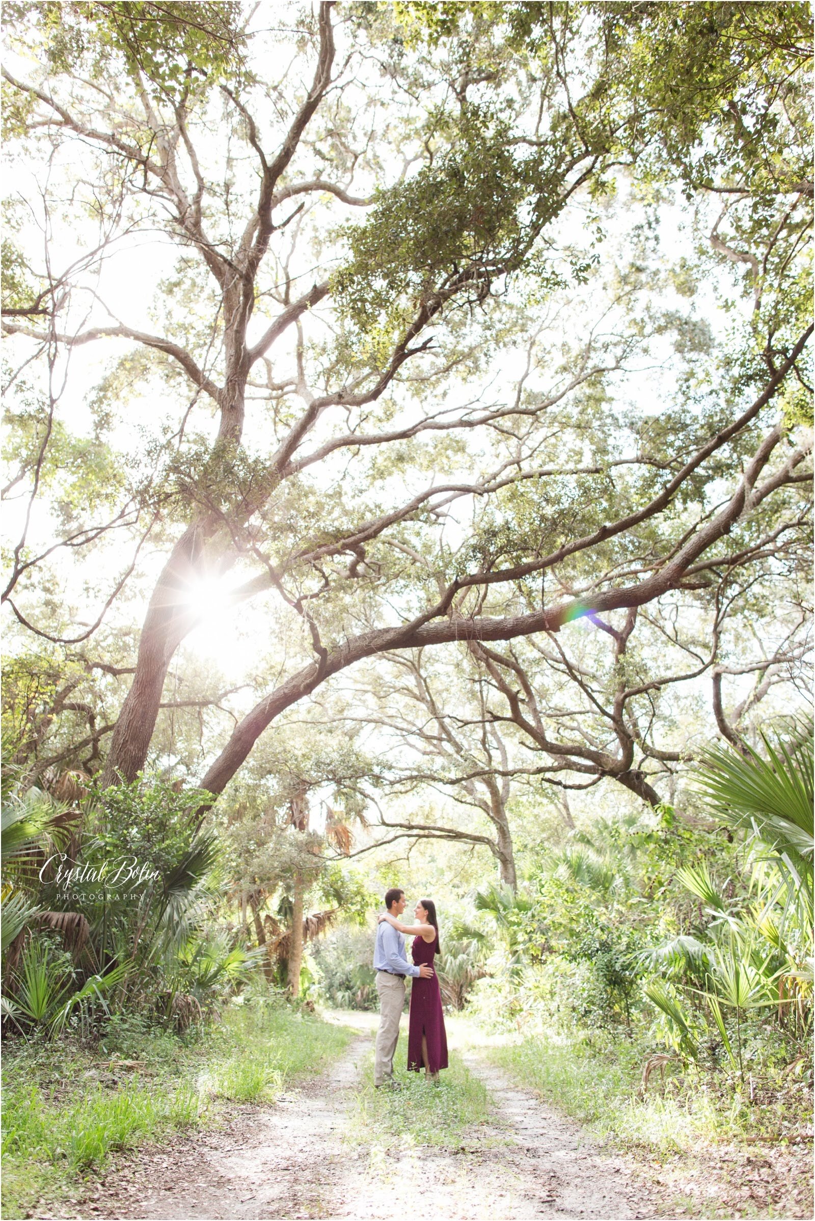 Marissa & Calvin's Engagement at Frenchman's Forest in Palm Beac