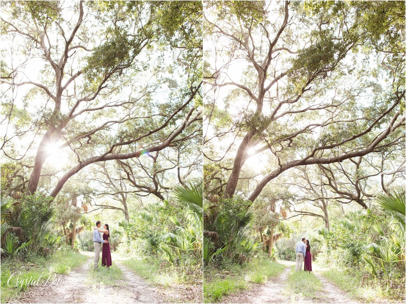 Marissa & Calvin's Engagement at Frenchman's Forest in Palm Beac