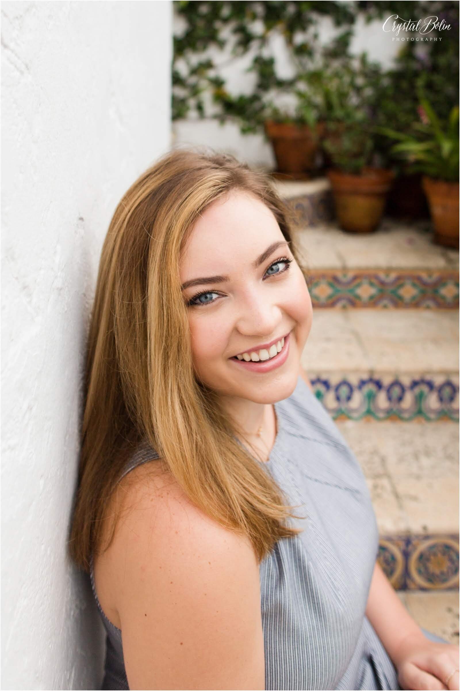 Madeline's Senior Portraits in Palm Beach