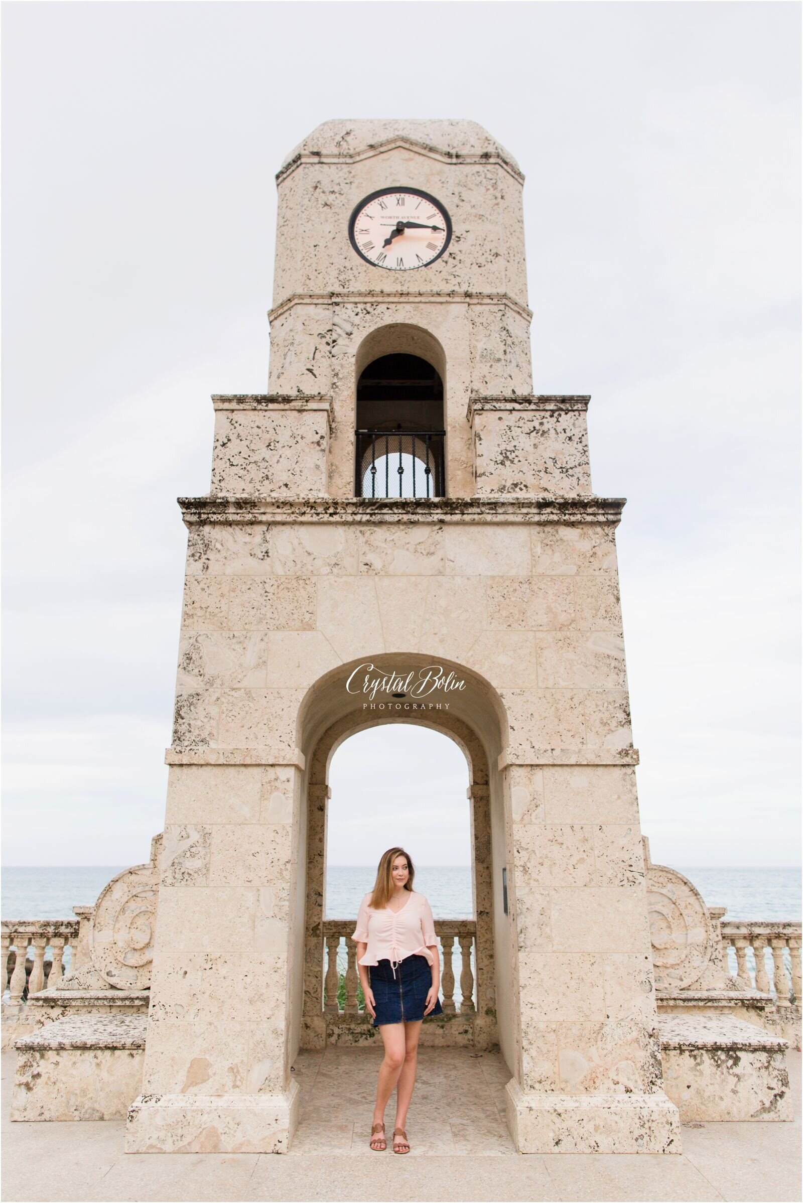 Madeline's Senior Portraits in Palm Beach