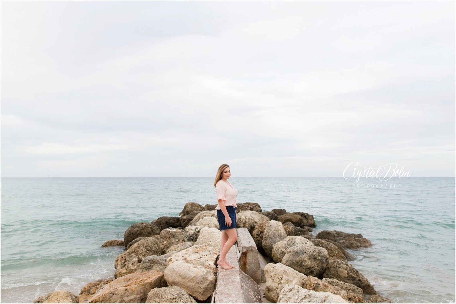 Madeline's Senior Portraits in Palm Beach