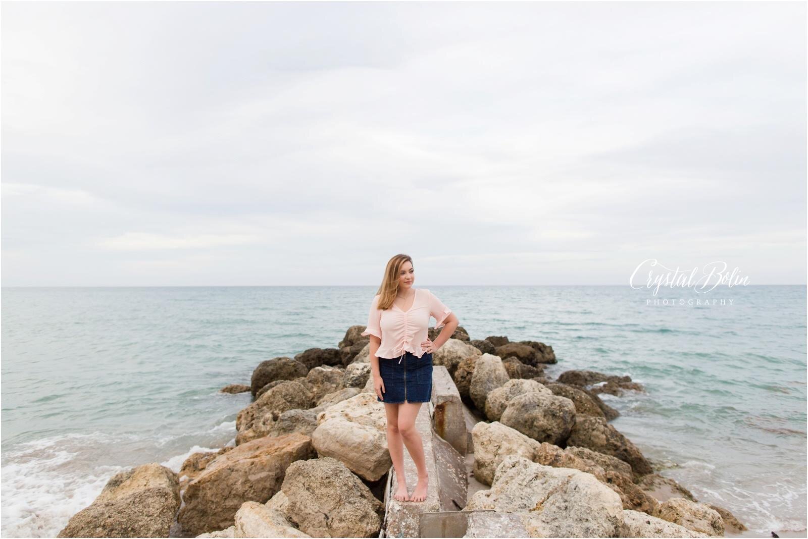 Madeline's Senior Portraits in Palm Beach