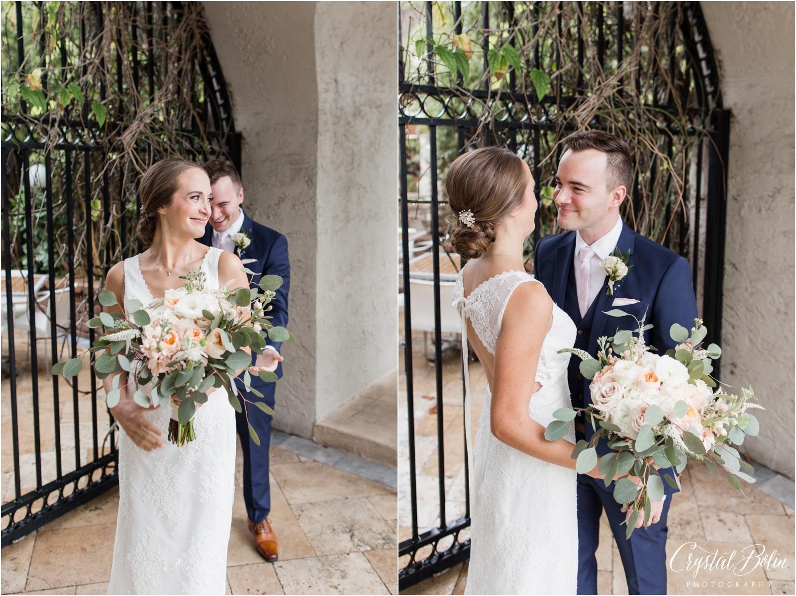 Whimsical Rainy Wedding at the Wyndham Hotel in Boca Raton, FL.