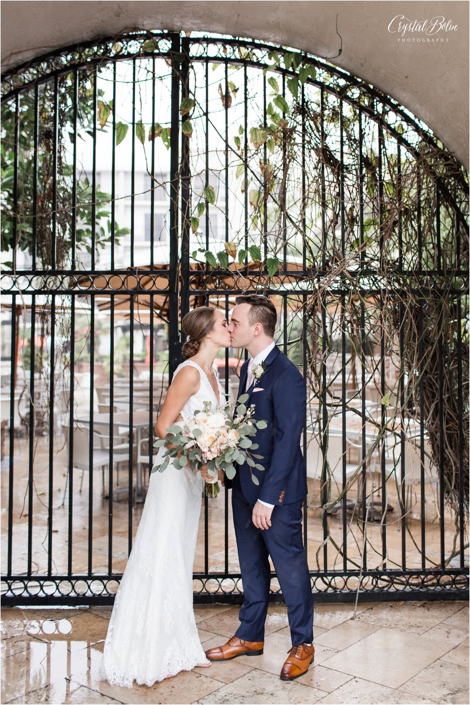 Whimsical Rainy Wedding at the Wyndham Hotel in Boca Raton, FL.