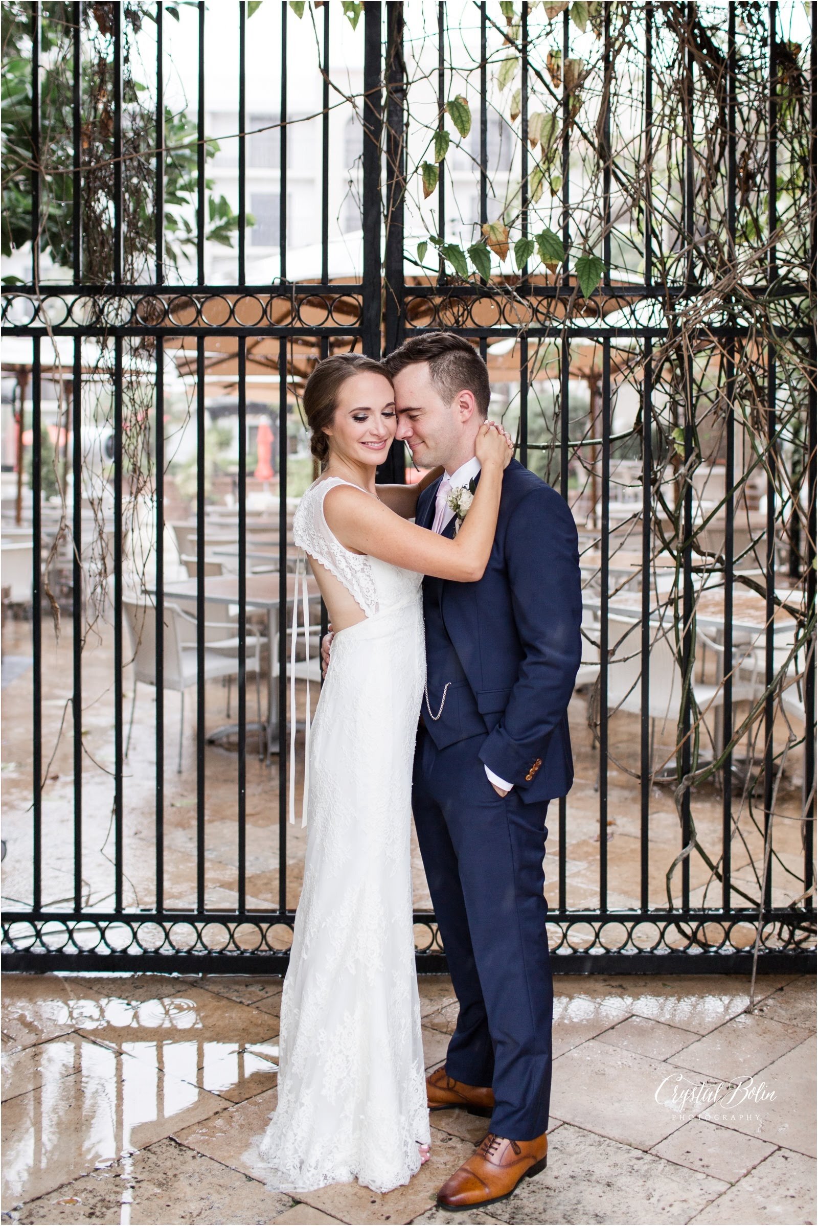 Whimsical Rainy Wedding at the Wyndham Hotel in Boca Raton, FL.