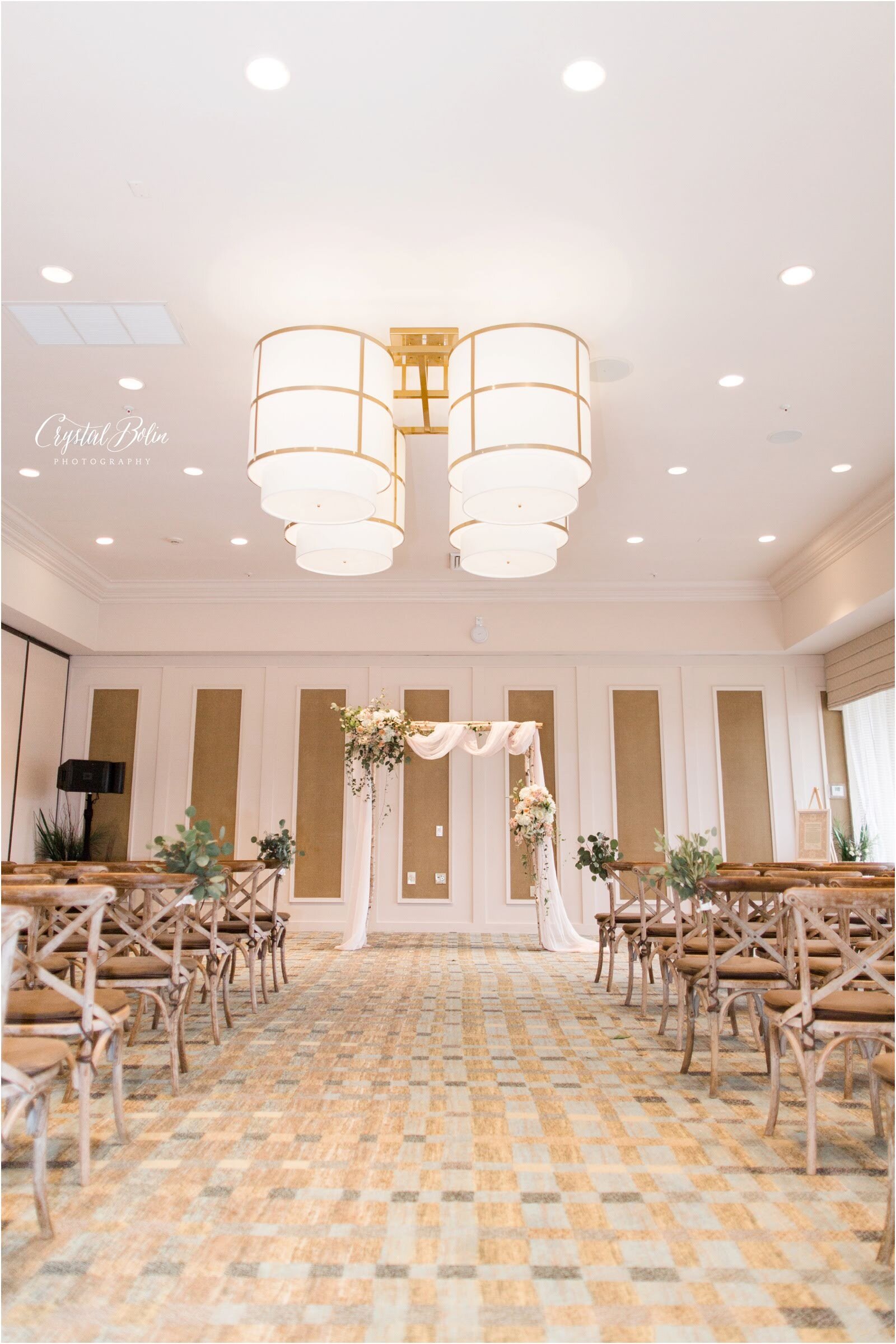 Whimsical Rainy Wedding at the Wyndham Hotel in Boca Raton, FL.