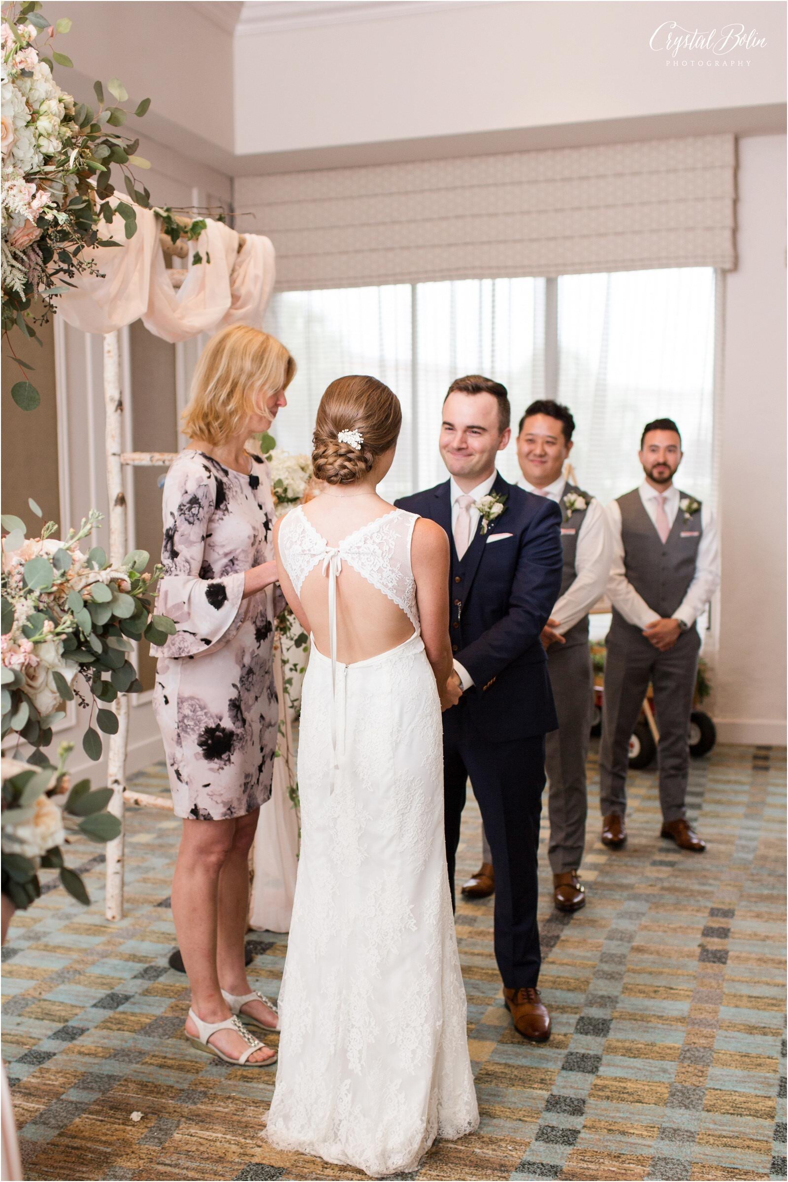 Whimsical Rainy Wedding at the Wyndham Hotel in Boca Raton, FL.