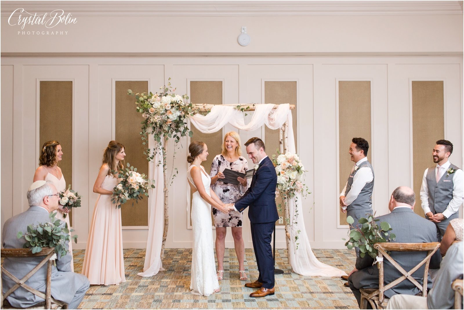 Whimsical Rainy Wedding at the Wyndham Hotel in Boca Raton, FL.