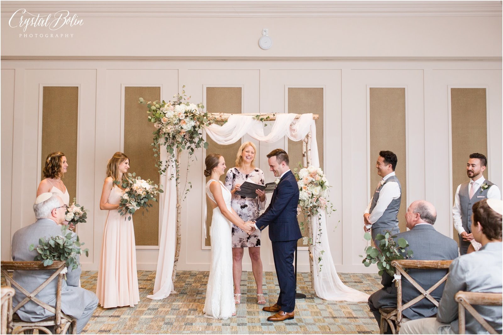 Whimsical Rainy Wedding at the Wyndham Hotel in Boca Raton, FL.