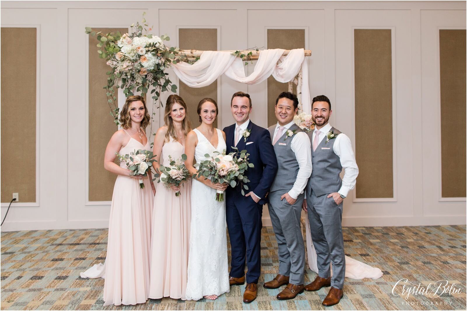 Whimsical Rainy Wedding at the Wyndham Hotel in Boca Raton, FL.