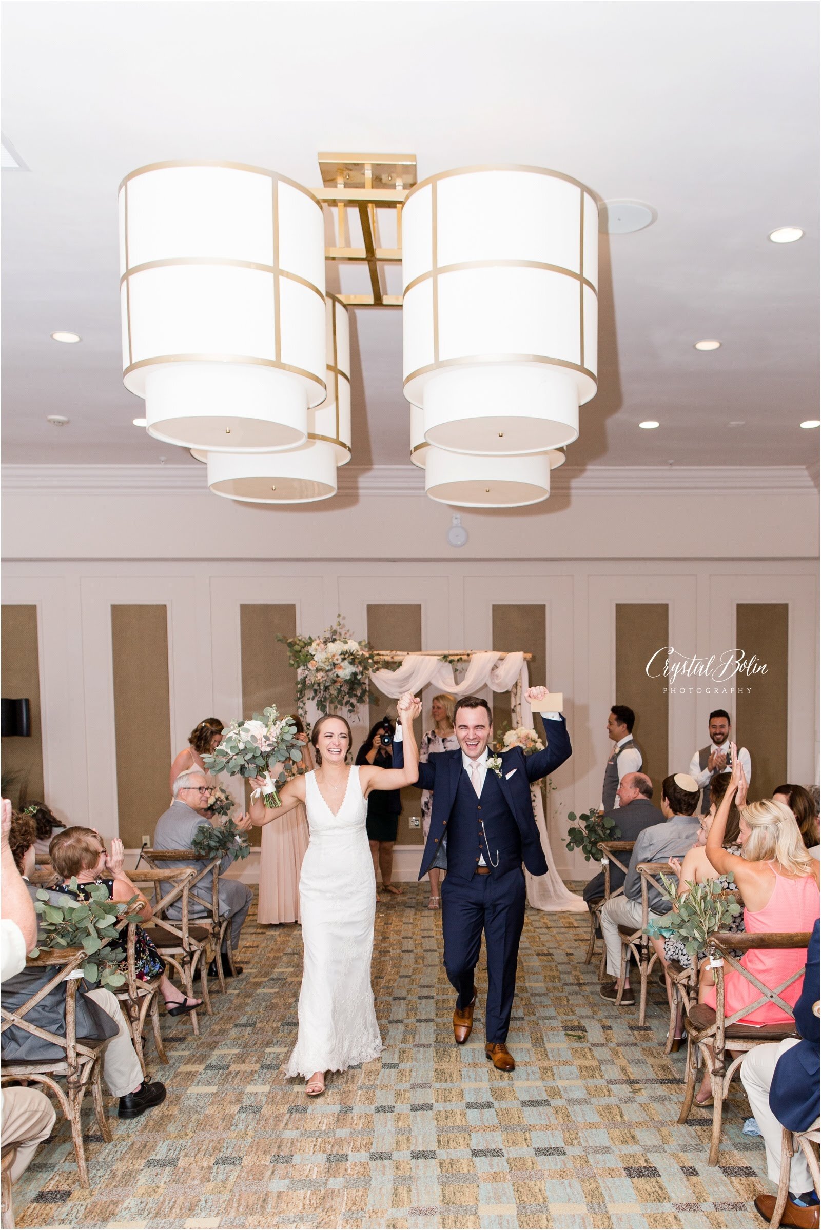 Whimsical Rainy Wedding at the Wyndham Hotel in Boca Raton, FL.