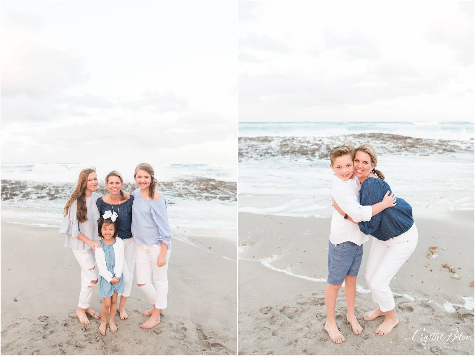 Gier Family Vacation Portraits on Singer Island, Florida