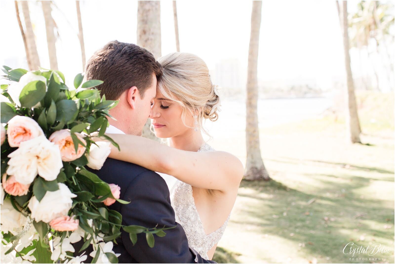 Kirsten & Alex | Tropical Downtown West Palm Beach Wedding | Cry