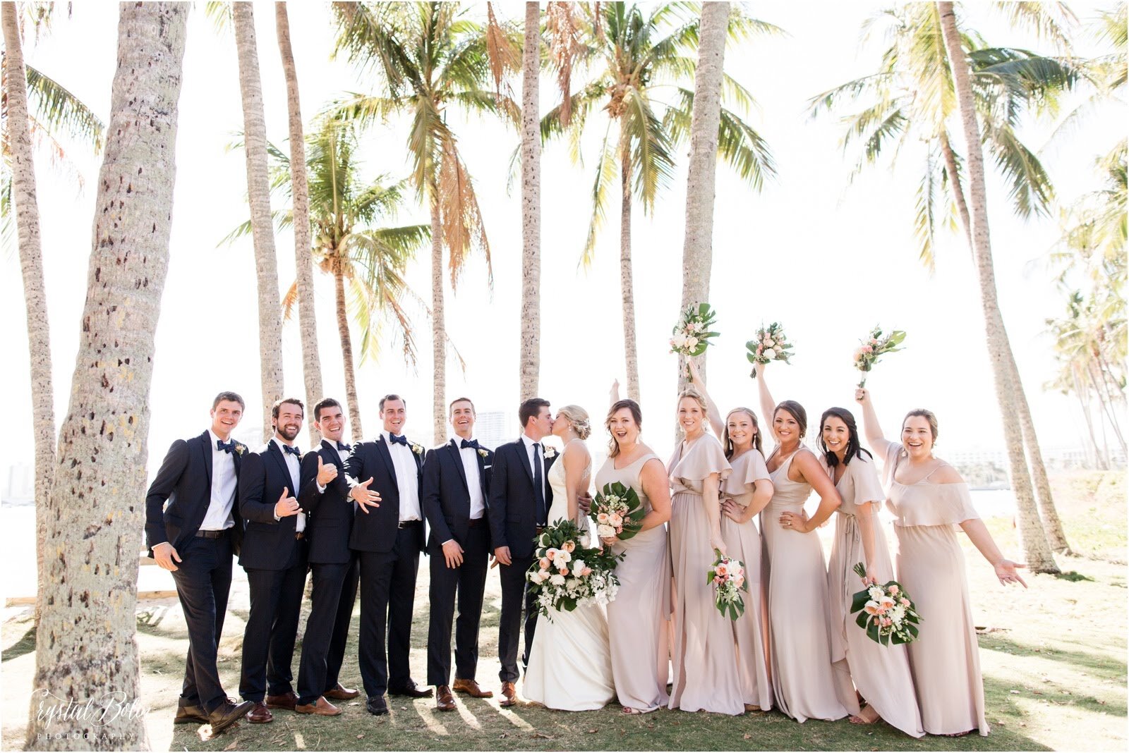 Kirsten & Alex | Tropical Downtown West Palm Beach Wedding | Cry