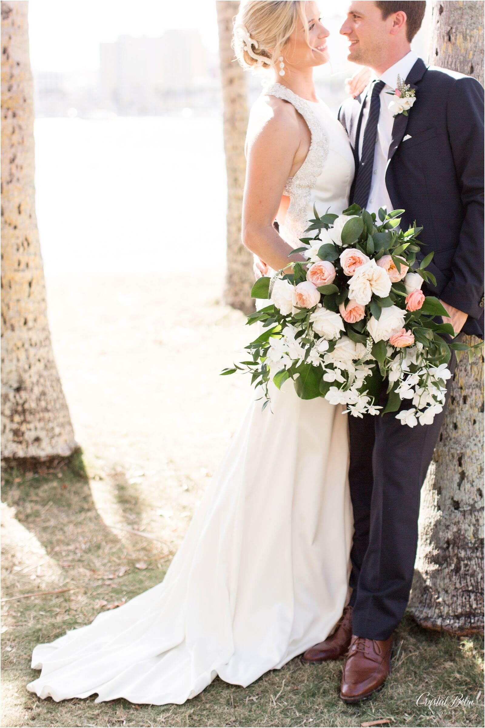 Kirsten & Alex | Tropical Downtown West Palm Beach Wedding | Cry