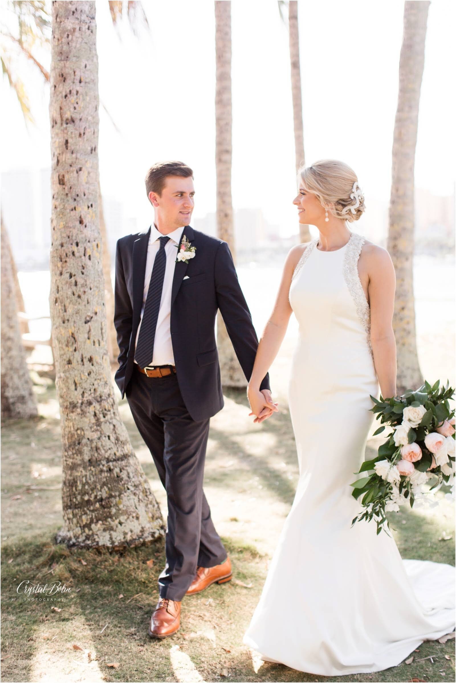 Kirsten & Alex | Tropical Downtown West Palm Beach Wedding | Cry