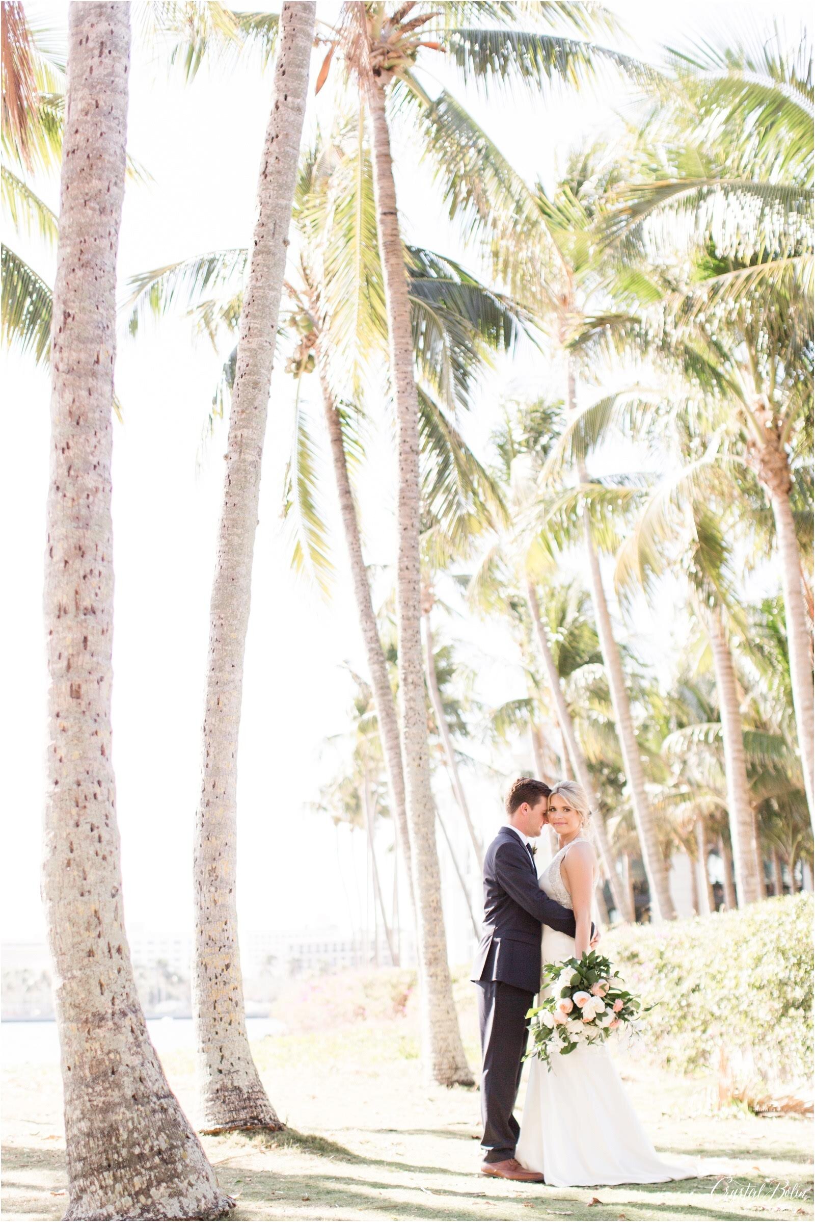 Kirsten & Alex | Tropical Downtown West Palm Beach Wedding | Cry