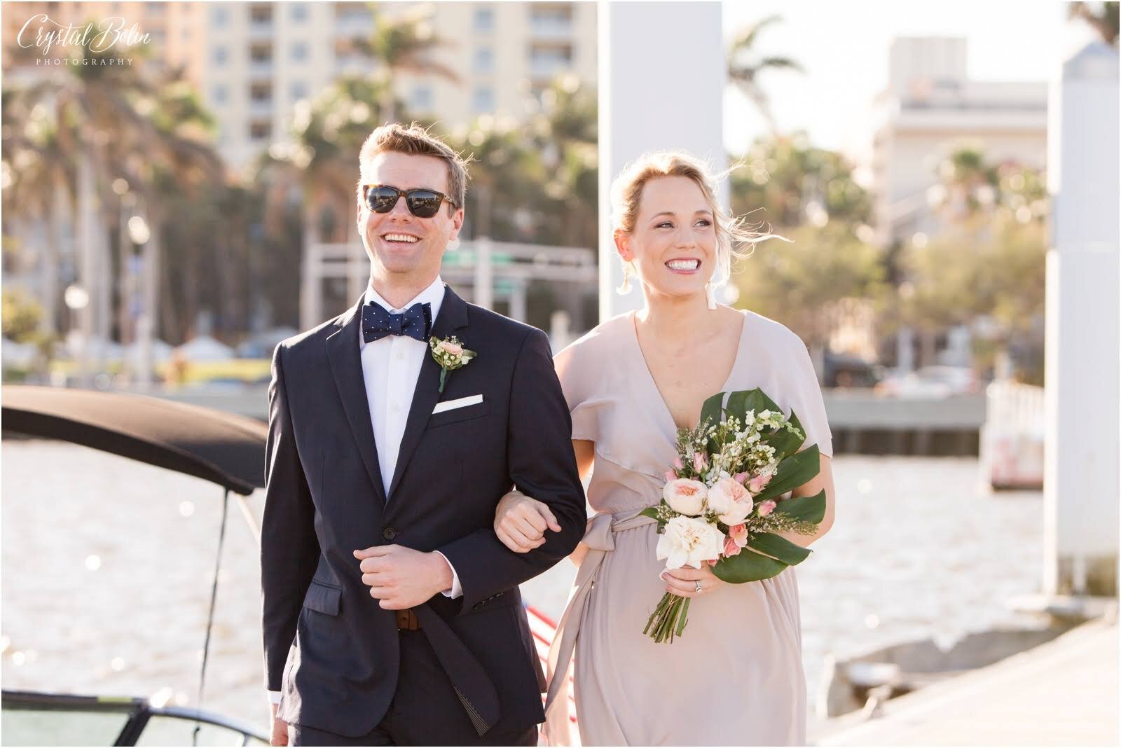 Kirsten & Alex | Tropical Downtown West Palm Beach Wedding | Cry