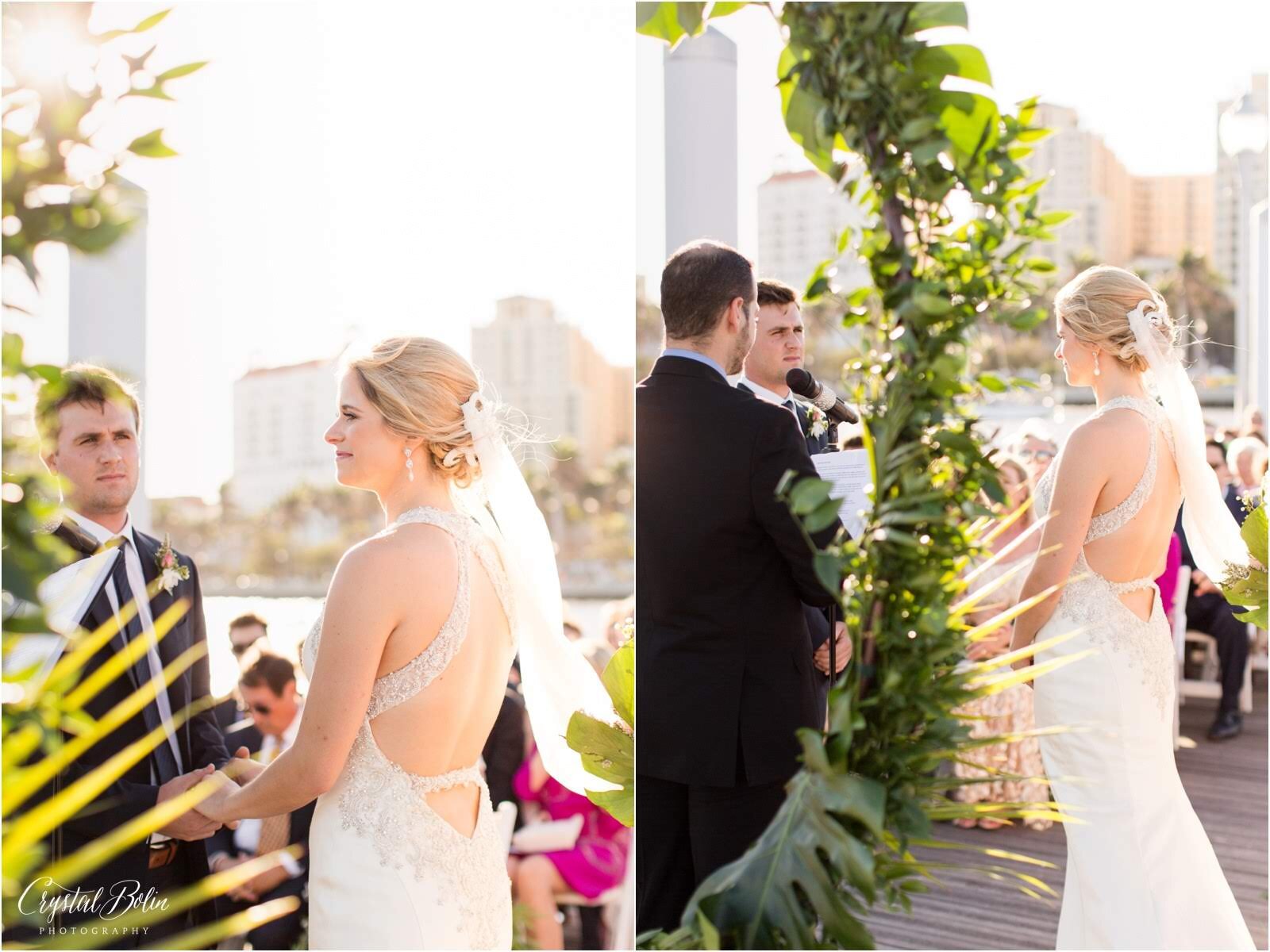 Kirsten & Alex | Tropical Downtown West Palm Beach Wedding | Cry