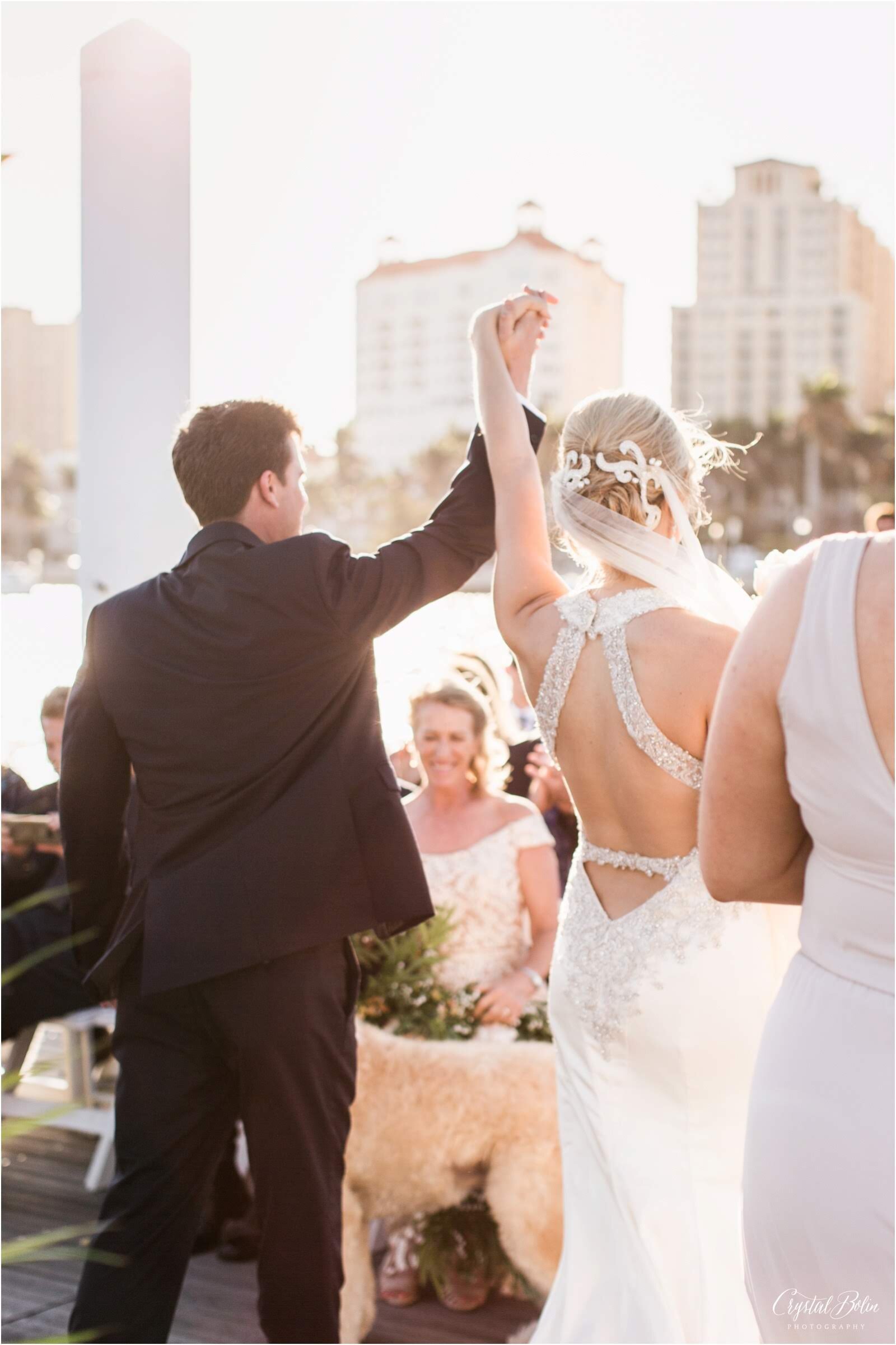 Kirsten & Alex | Tropical Downtown West Palm Beach Wedding | Cry